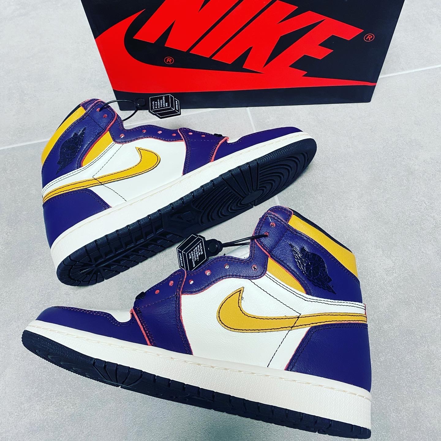 Jordan 1 Retro High OG Defiant SB LA to Chicago 착용 스타일 - 2