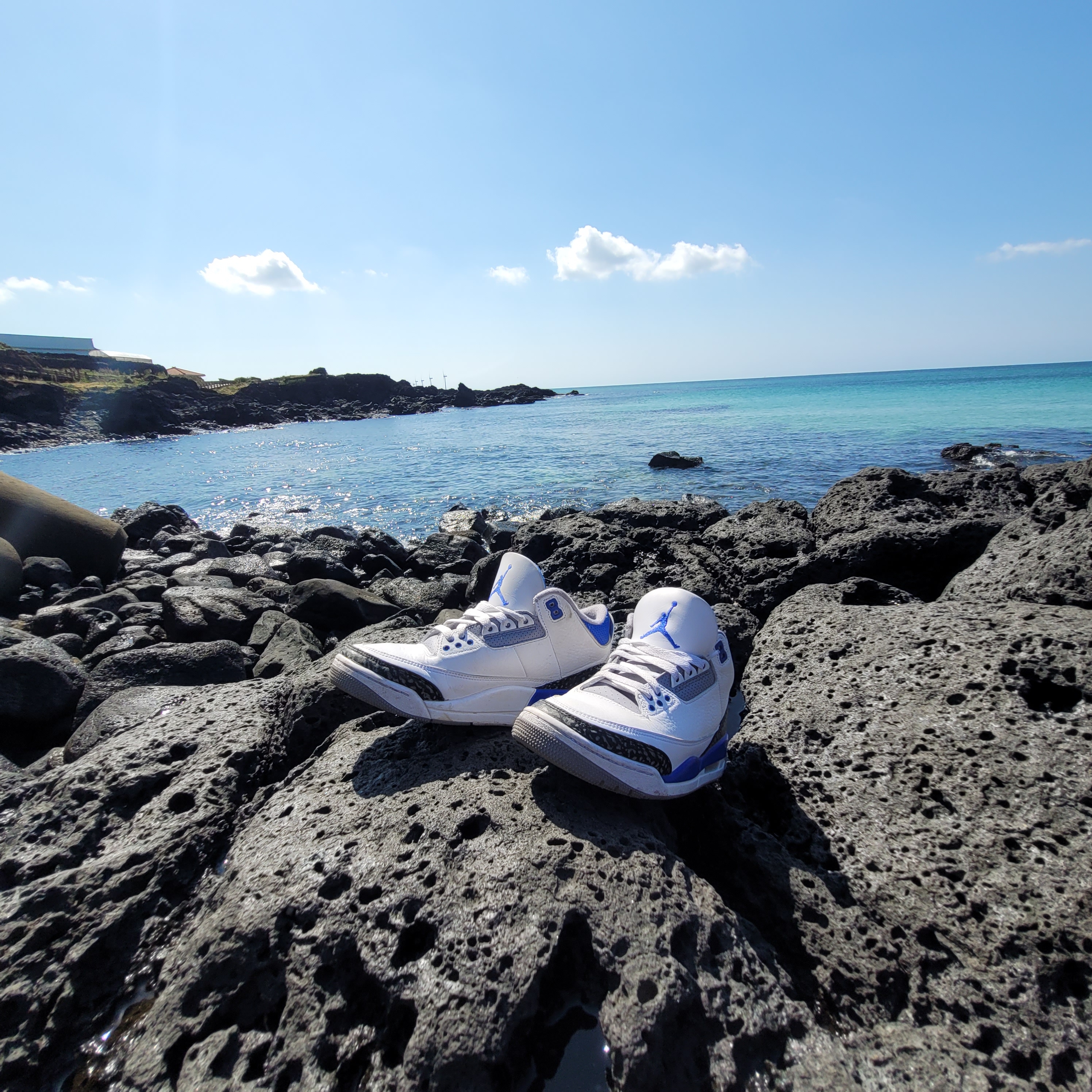 Jordan 3 Retro Racer Blue 착용 스타일 - 3