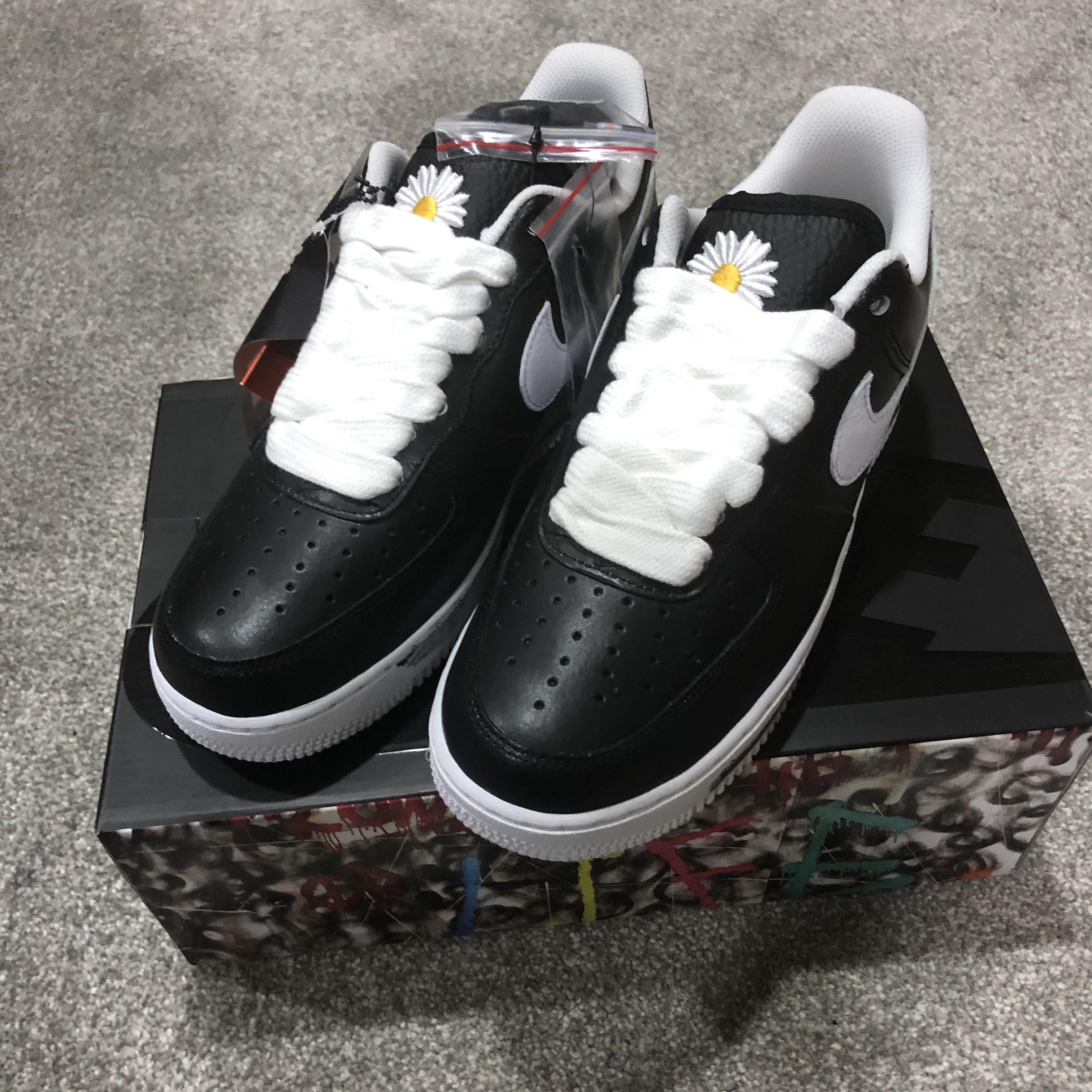 Nike x Peaceminusone Air Force 1 Low Para-Noise 착용 스타일