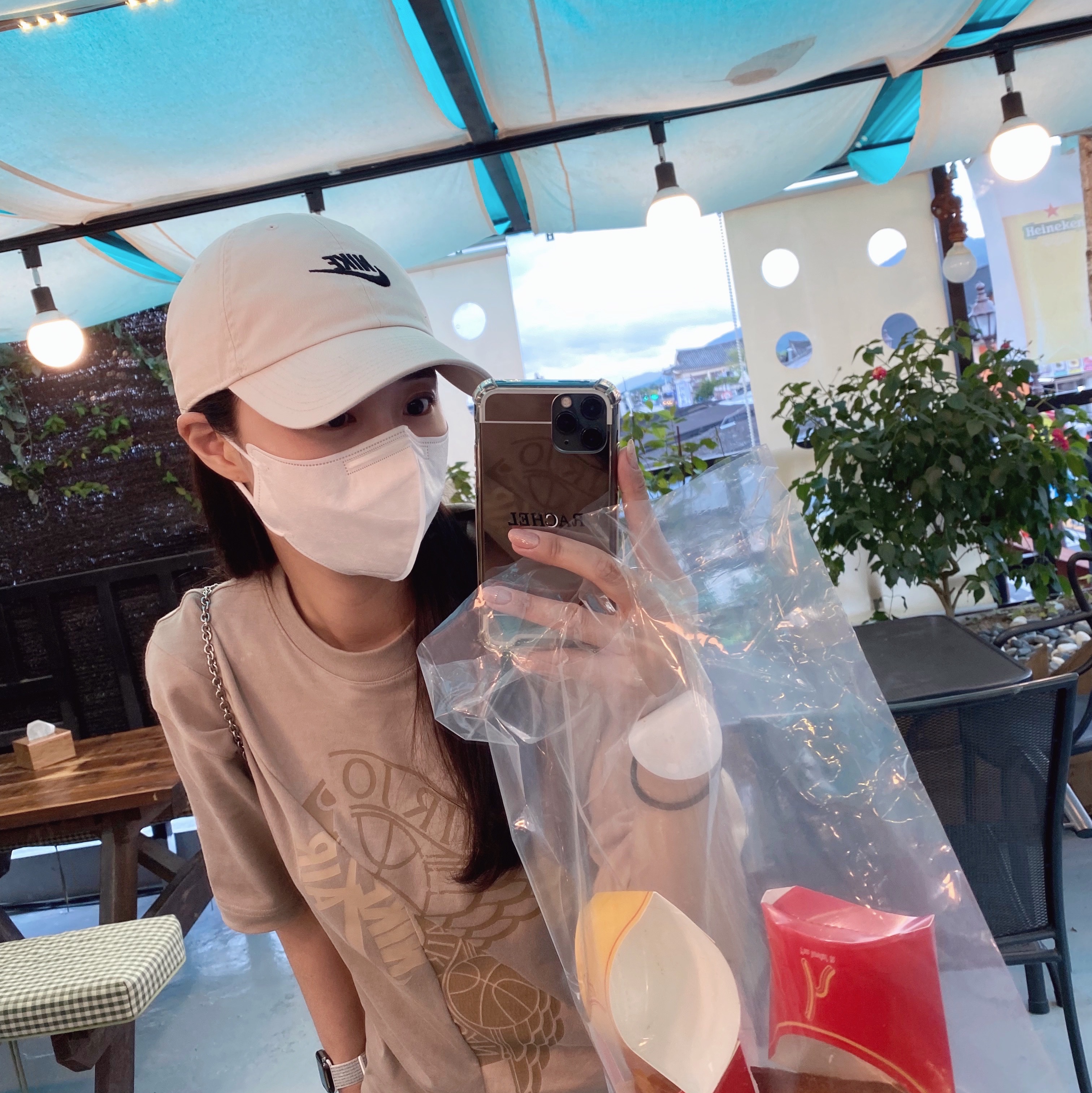 Jordan x Travis Scott S/S Top - Asia 착용 스타일