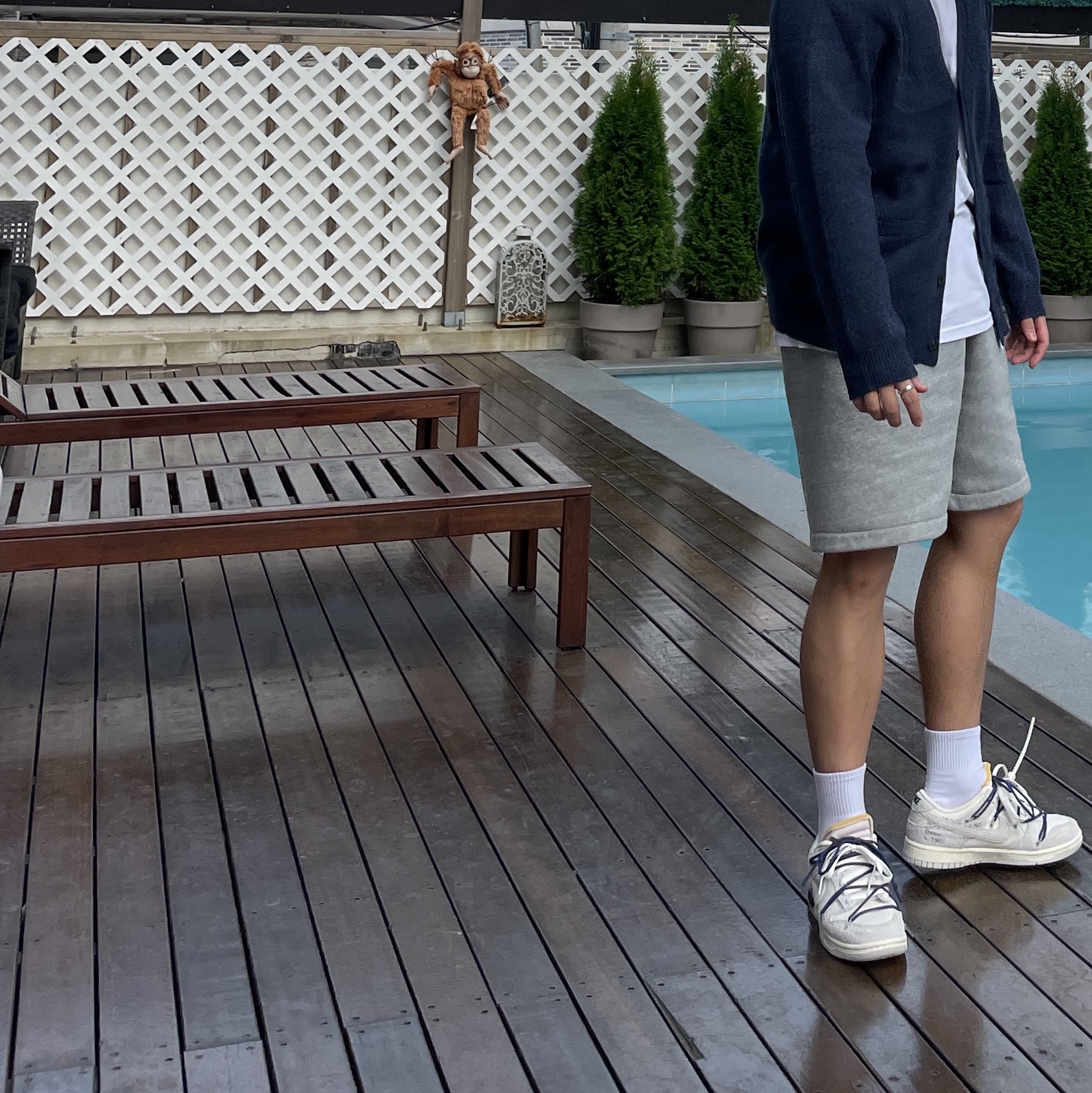 Nike x Off-White Dunk Low The 50 - Lot 18 착용 스타일 - 1