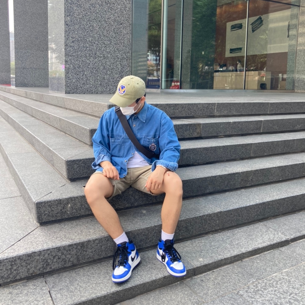 Jordan 1 Retro High Game Royal 착용 스타일 - 2