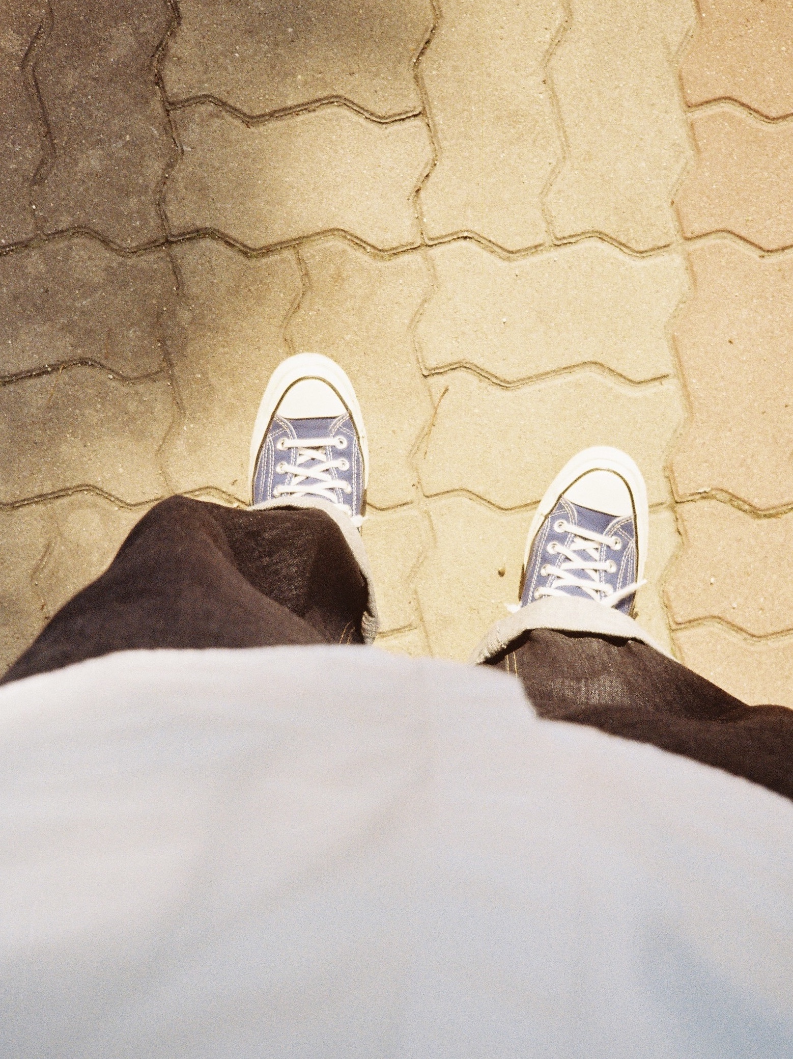 Converse Chuck 70 High Rush Blue 착용 스타일