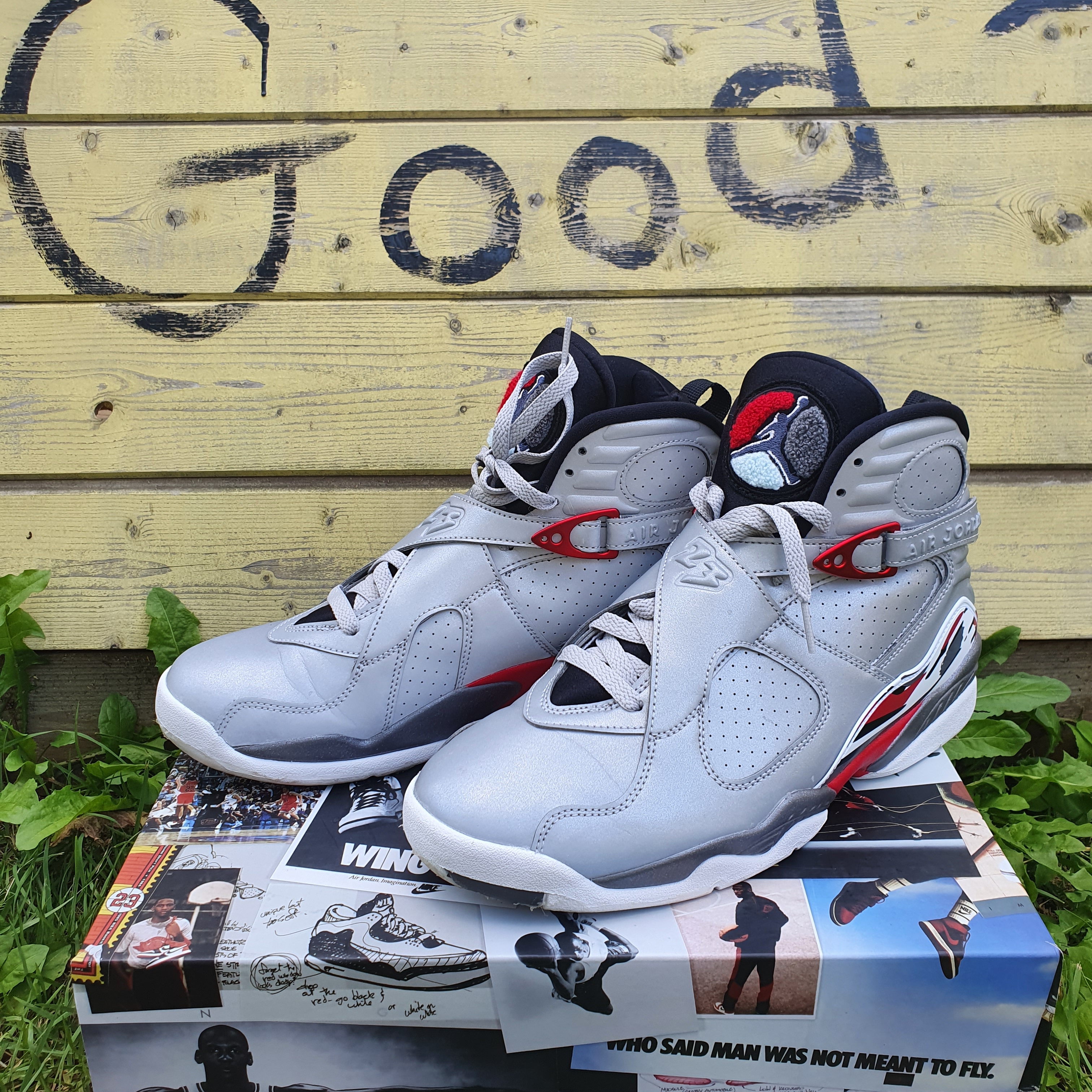 Jordan 8 Retro Reflections of a Champion 착용 스타일 - 2