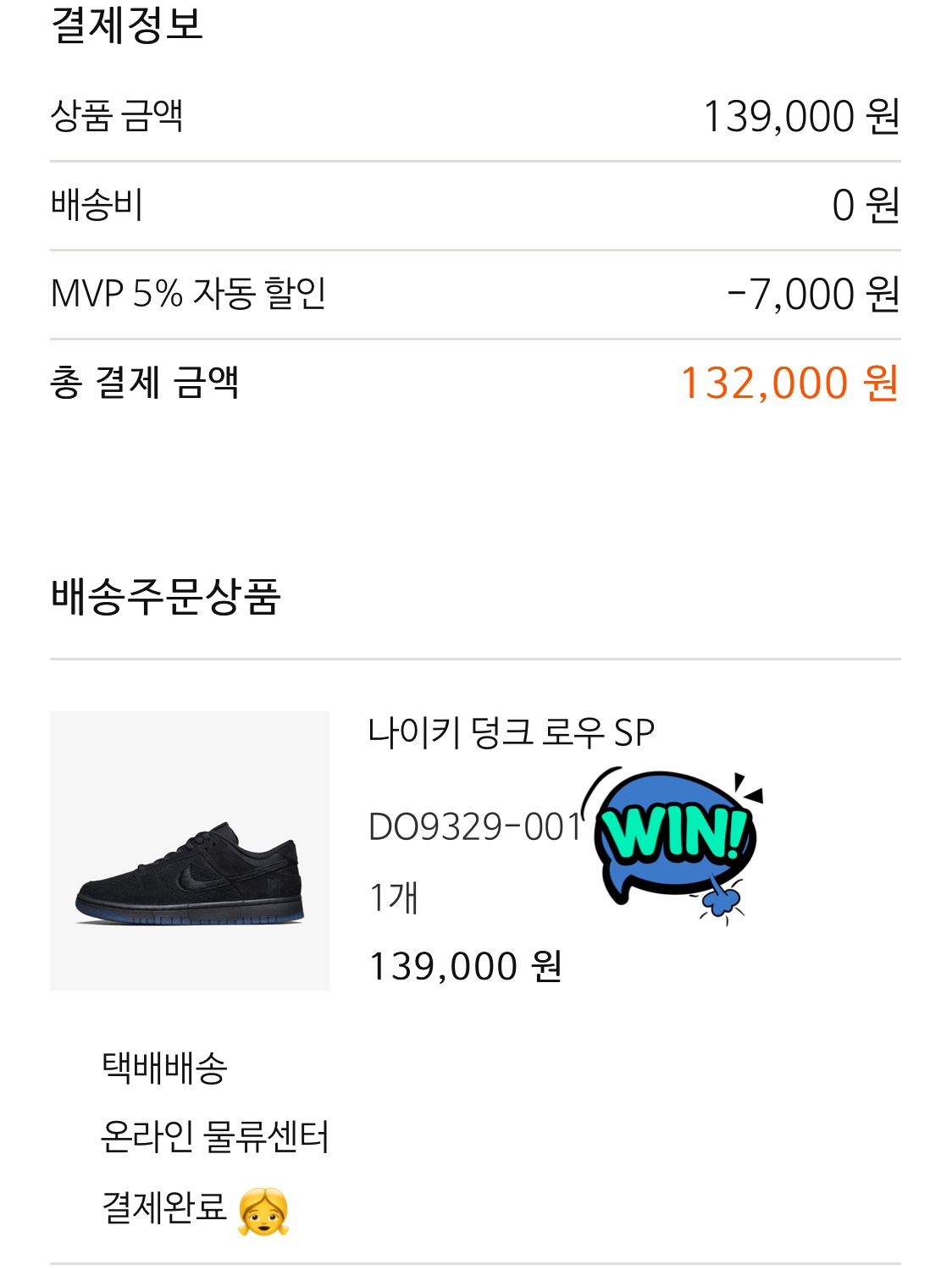 Nike x Undefeated Dunk Low SP 5 On It Black 착용 스타일