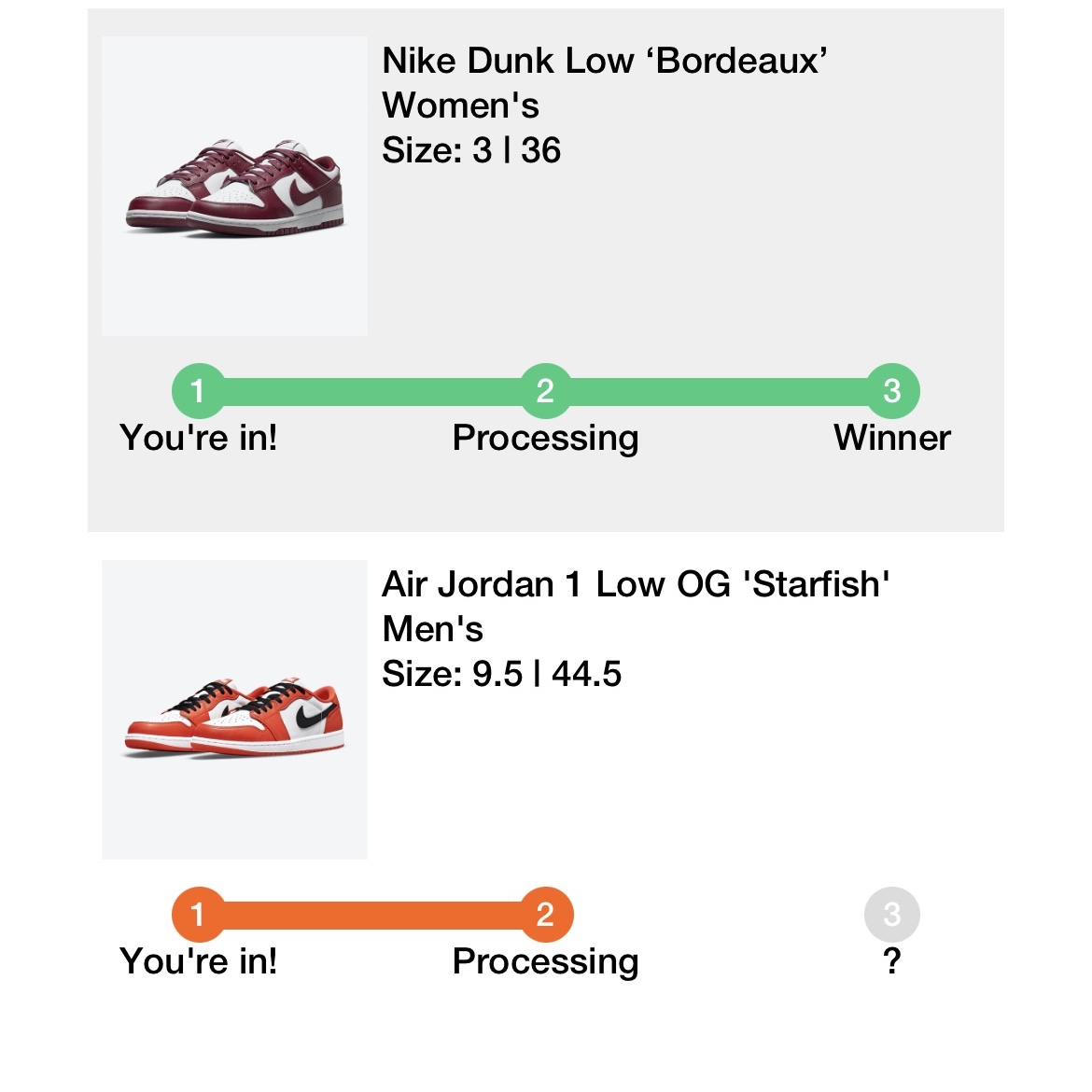 (W) Nike Dunk Low Bordeaux 착용 스타일