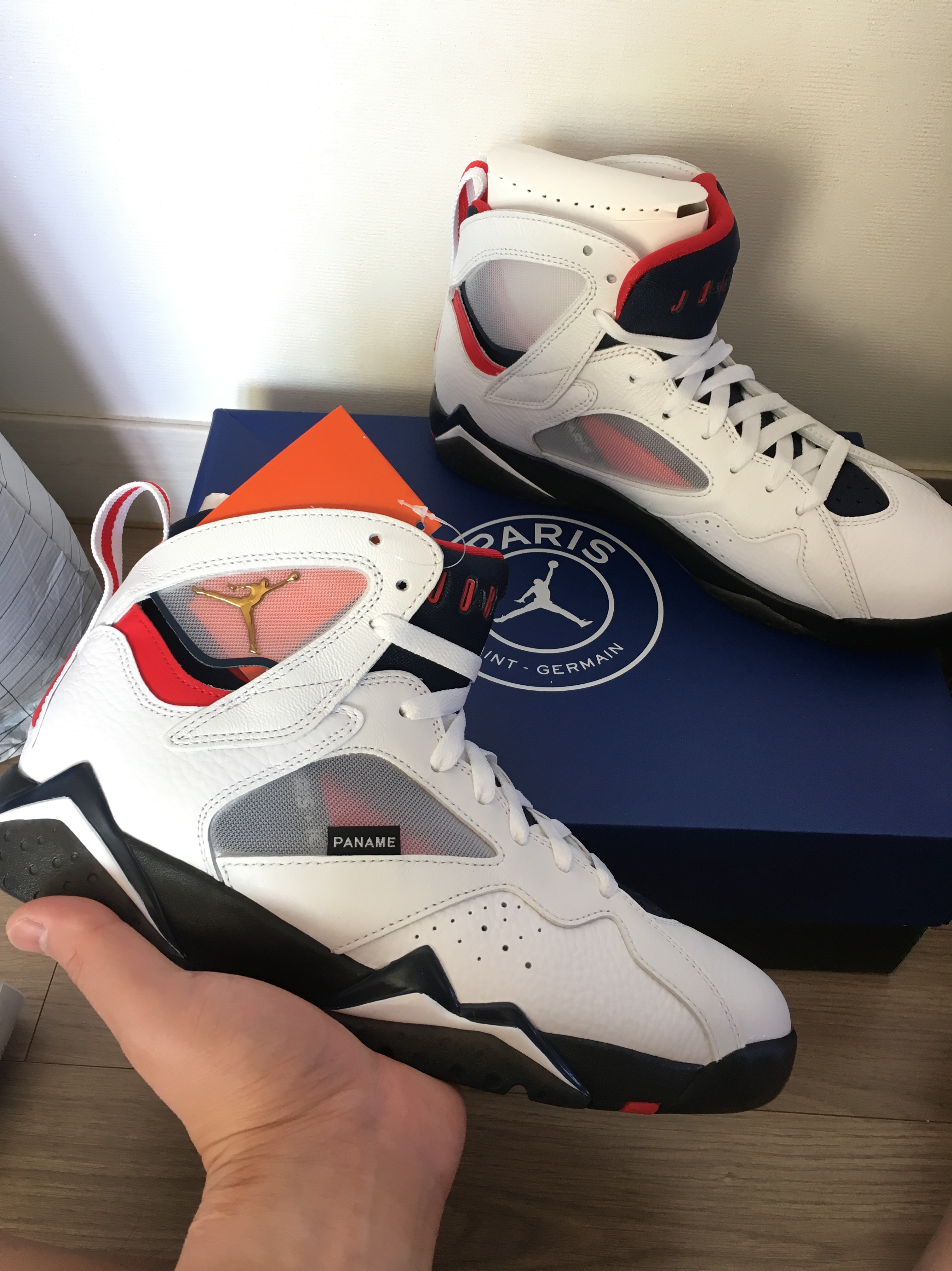 Jordan 7 x Paris Saint-Germain Retro 착용 스타일 - 1