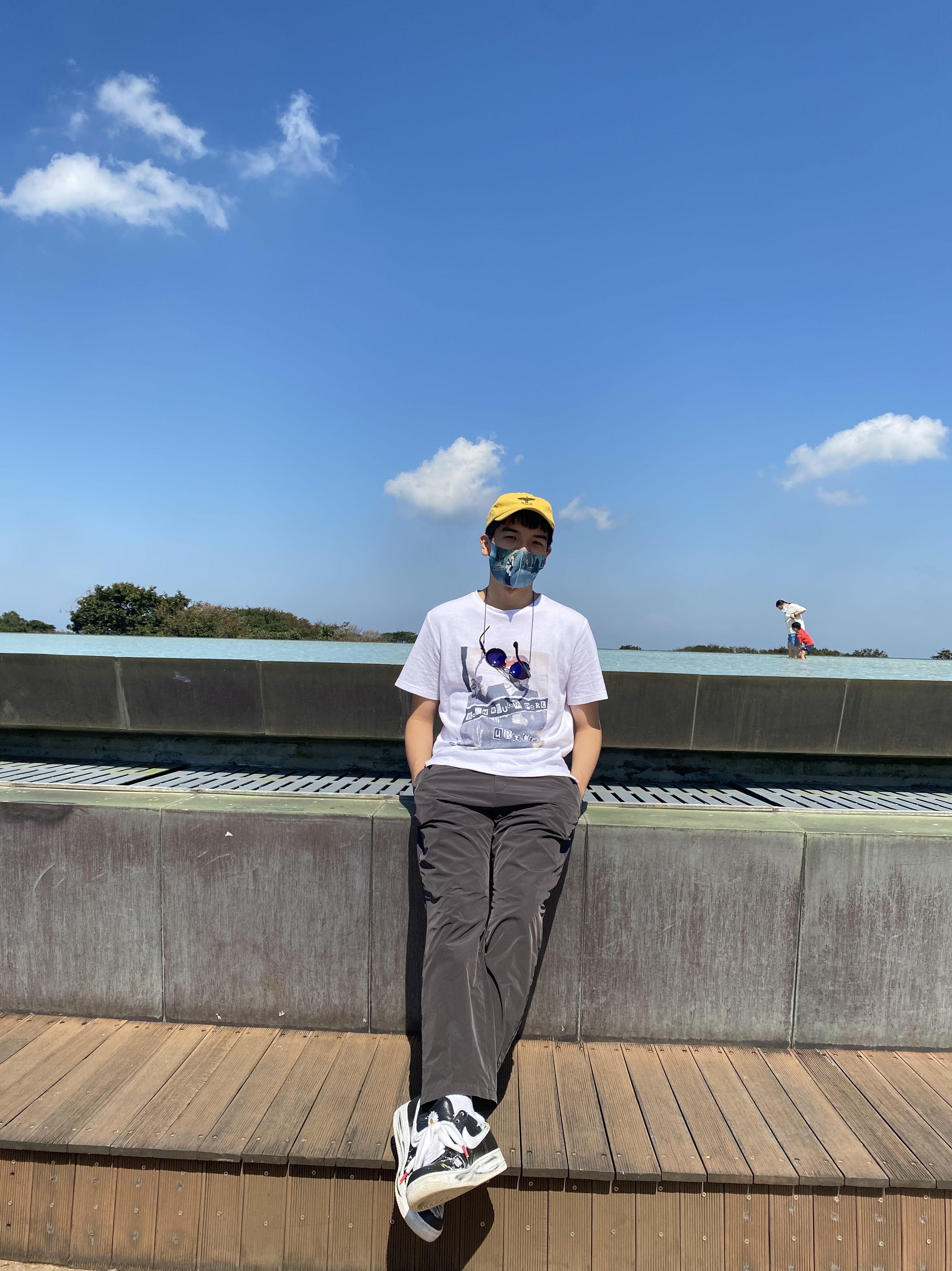 Nike x Peaceminusone Air Force 1 Low Para-Noise 착용 스타일