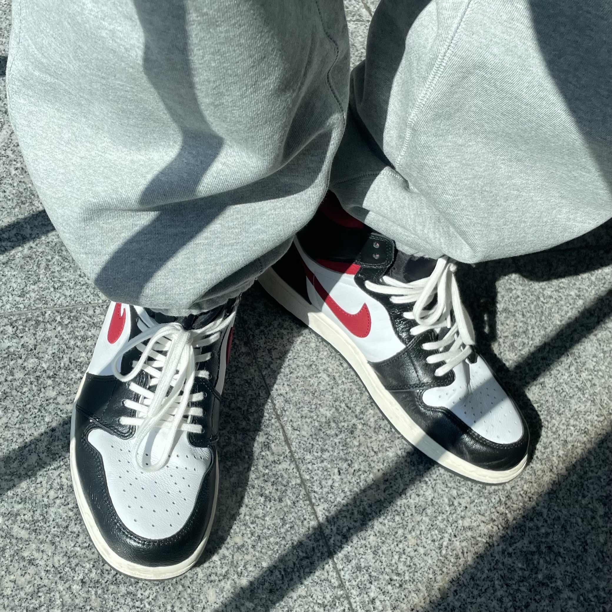 Jordan 1 Retro High OG Gym Red 착용 스타일