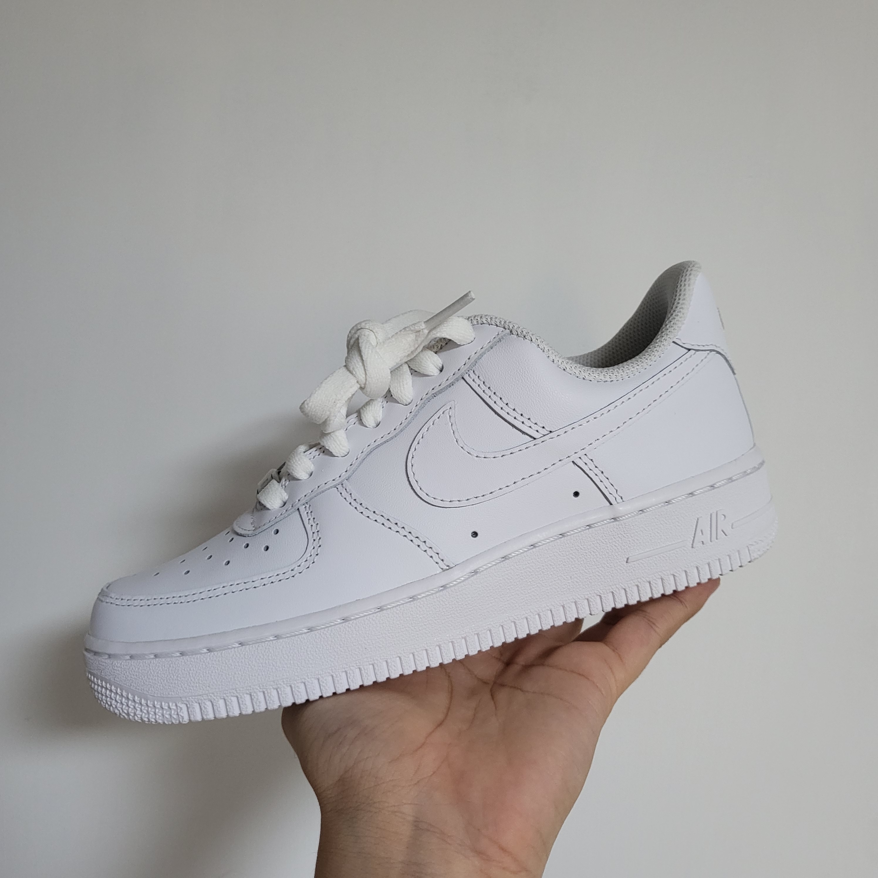 Nike Air Force 1 '07 Low White, (W) Nike Air Force 1 '07 Low White 착용 스타일