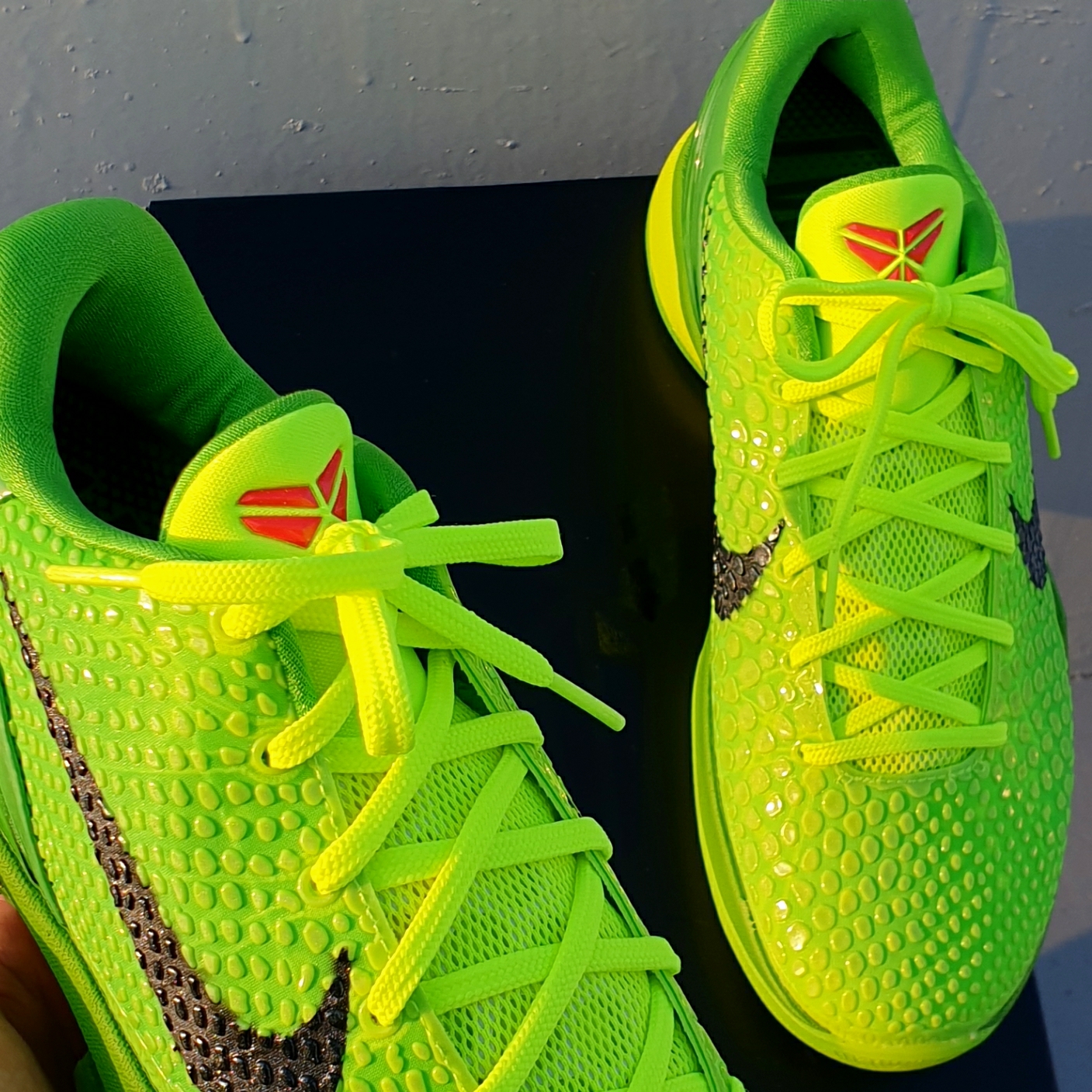 Nike Kobe 6 Protro Green Apple 착용 스타일 - 5