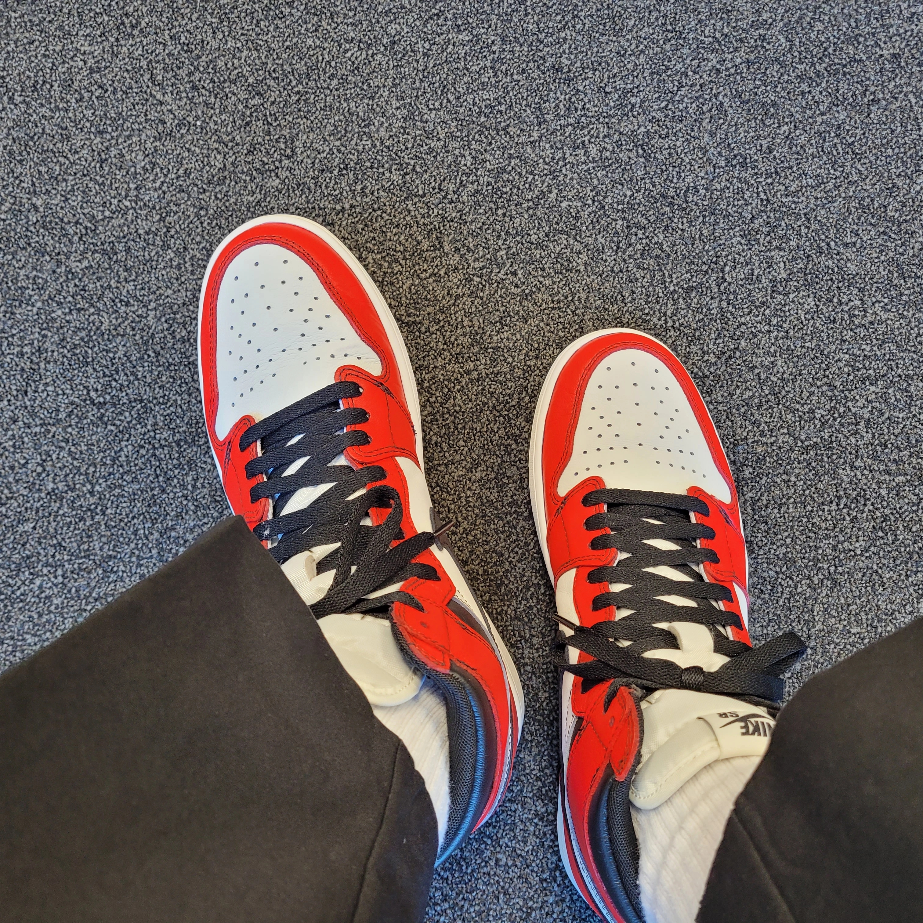 Jordan 1 Retro High OG Defiant SB LA to Chicago 착용 스타일