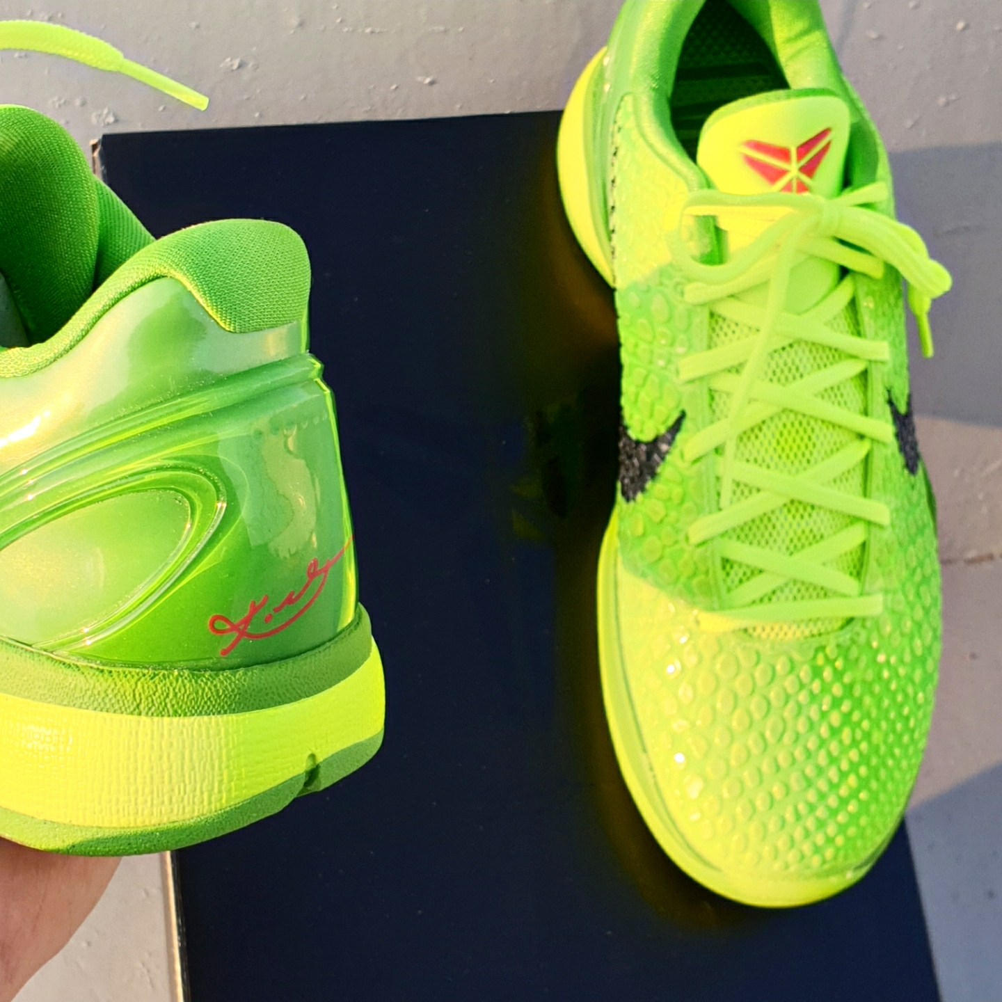 Nike Kobe 6 Protro Green Apple 착용 스타일 - 3
