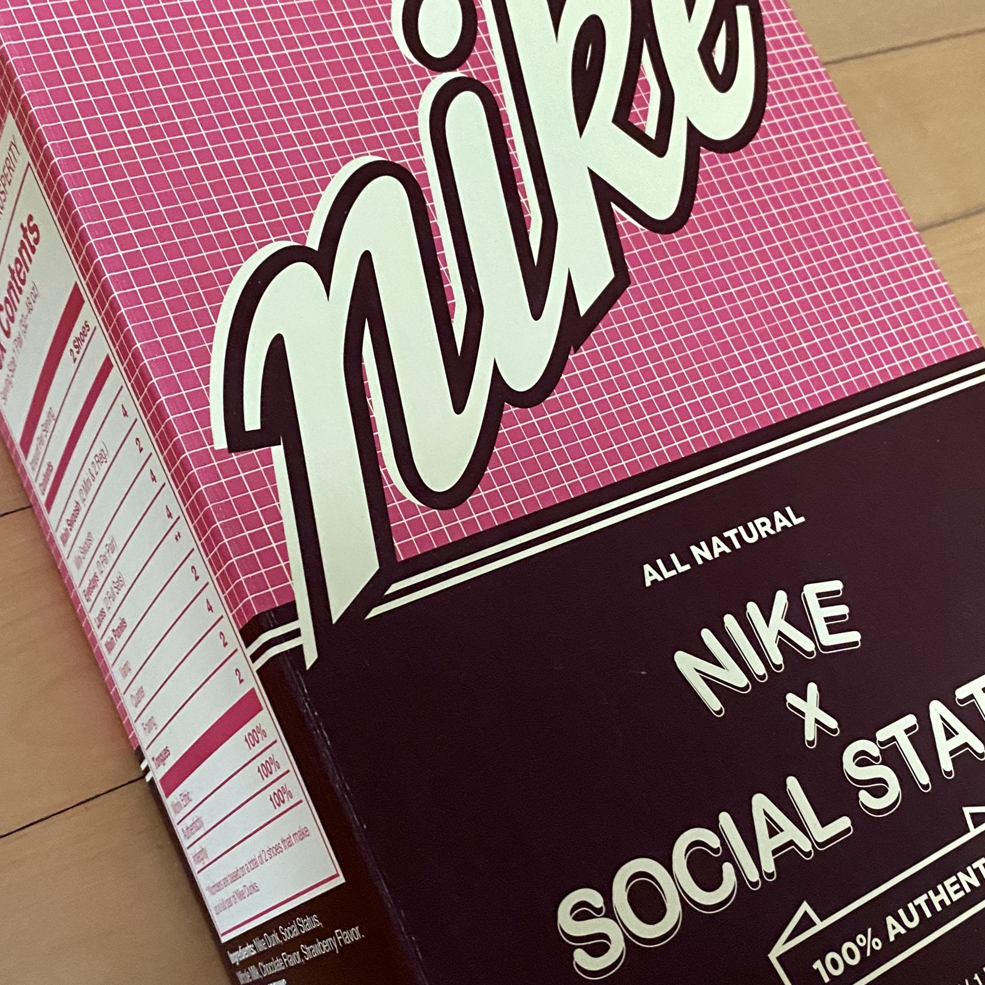 Nike x Social Status Dunk Mid Free Lunch Chocolate Milk 착용 스타일 - 4
