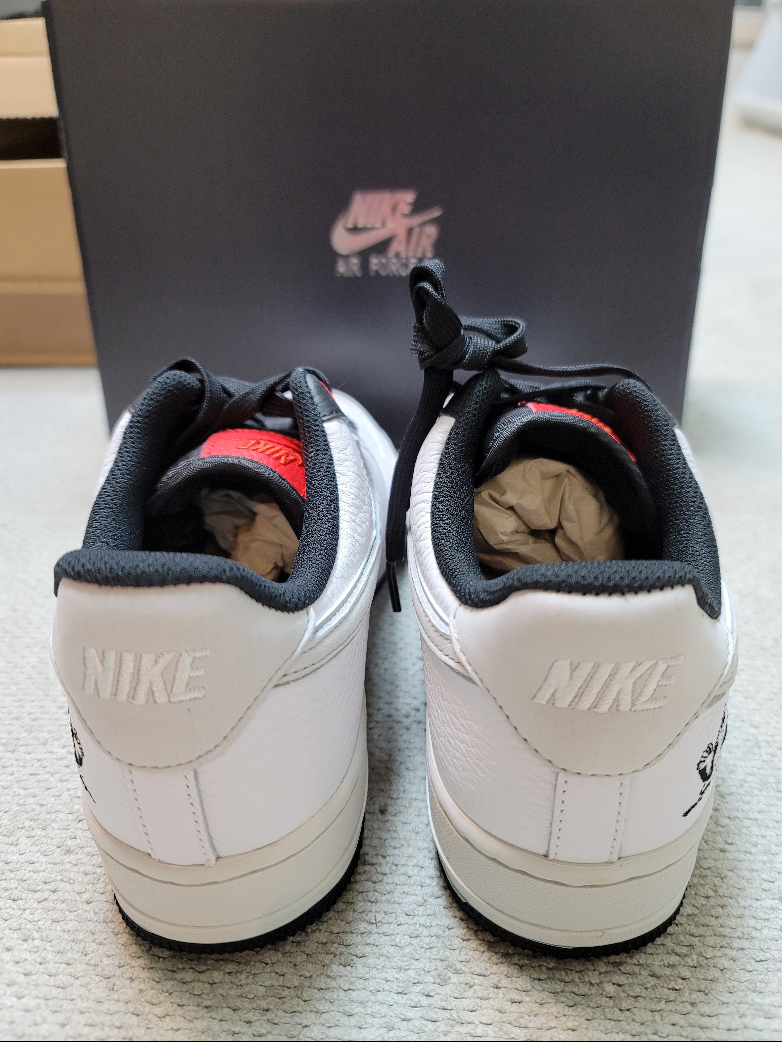 Nike Air Force 1 '07 LX Milky Stork 착용 스타일 - 3