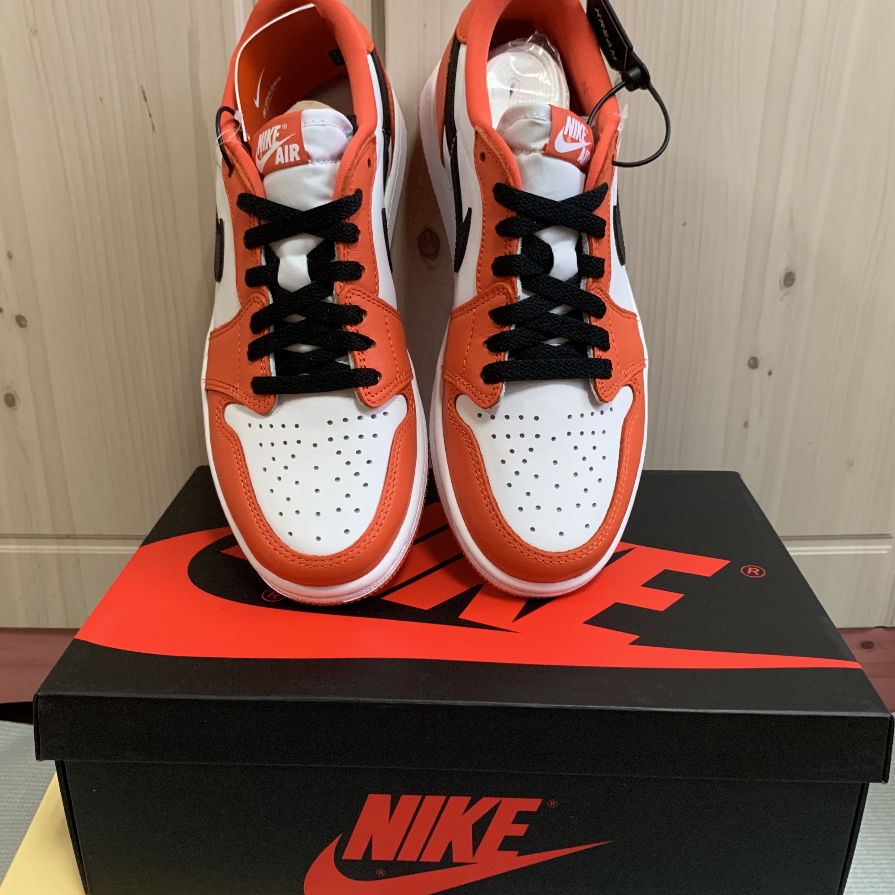Jordan 1 Low OG Starfish 착용 스타일 - 4