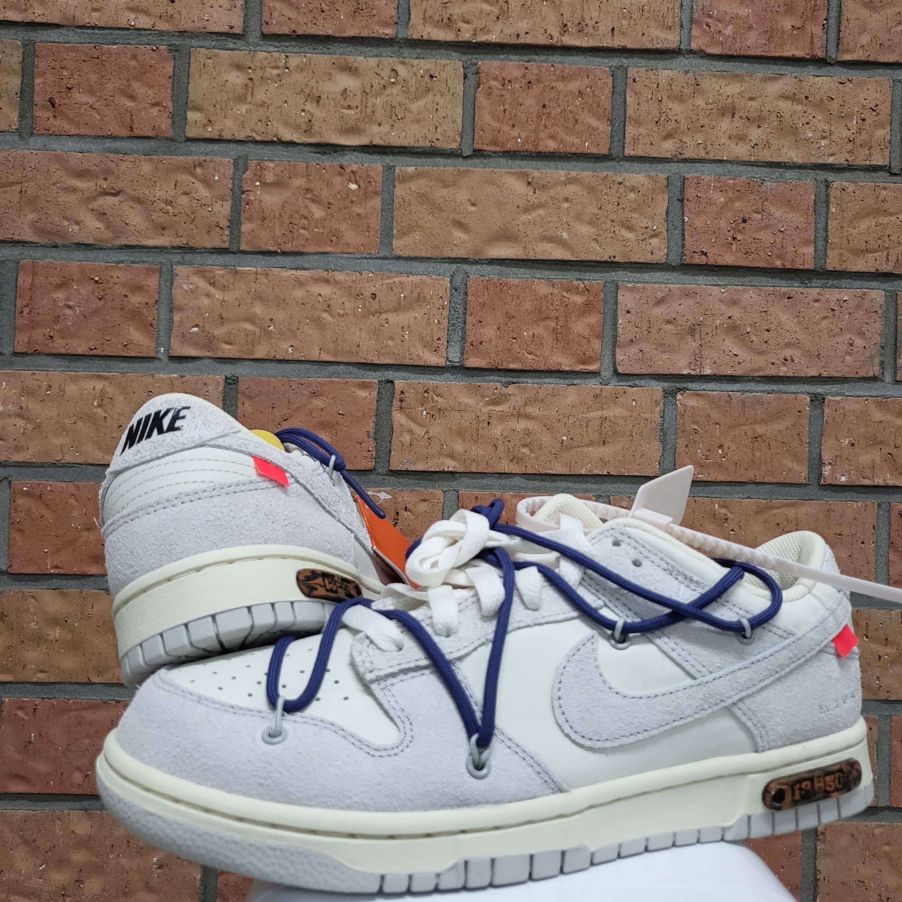 Nike x Off-White Dunk Low The 50 - Lot 18 착용 스타일