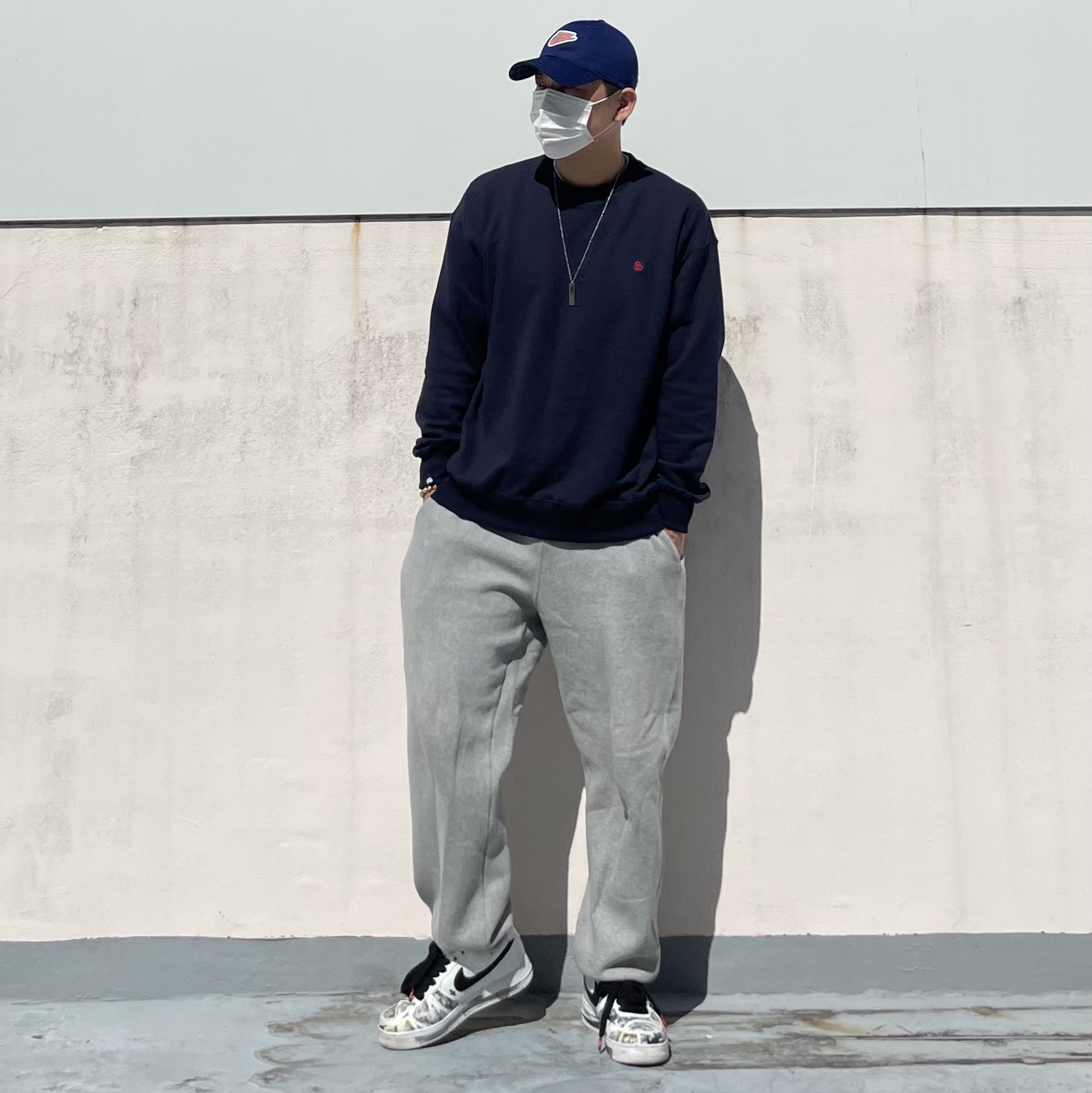 Nike x Peaceminusone Air Force 1 Low Para-Noise 2.0 착용 스타일