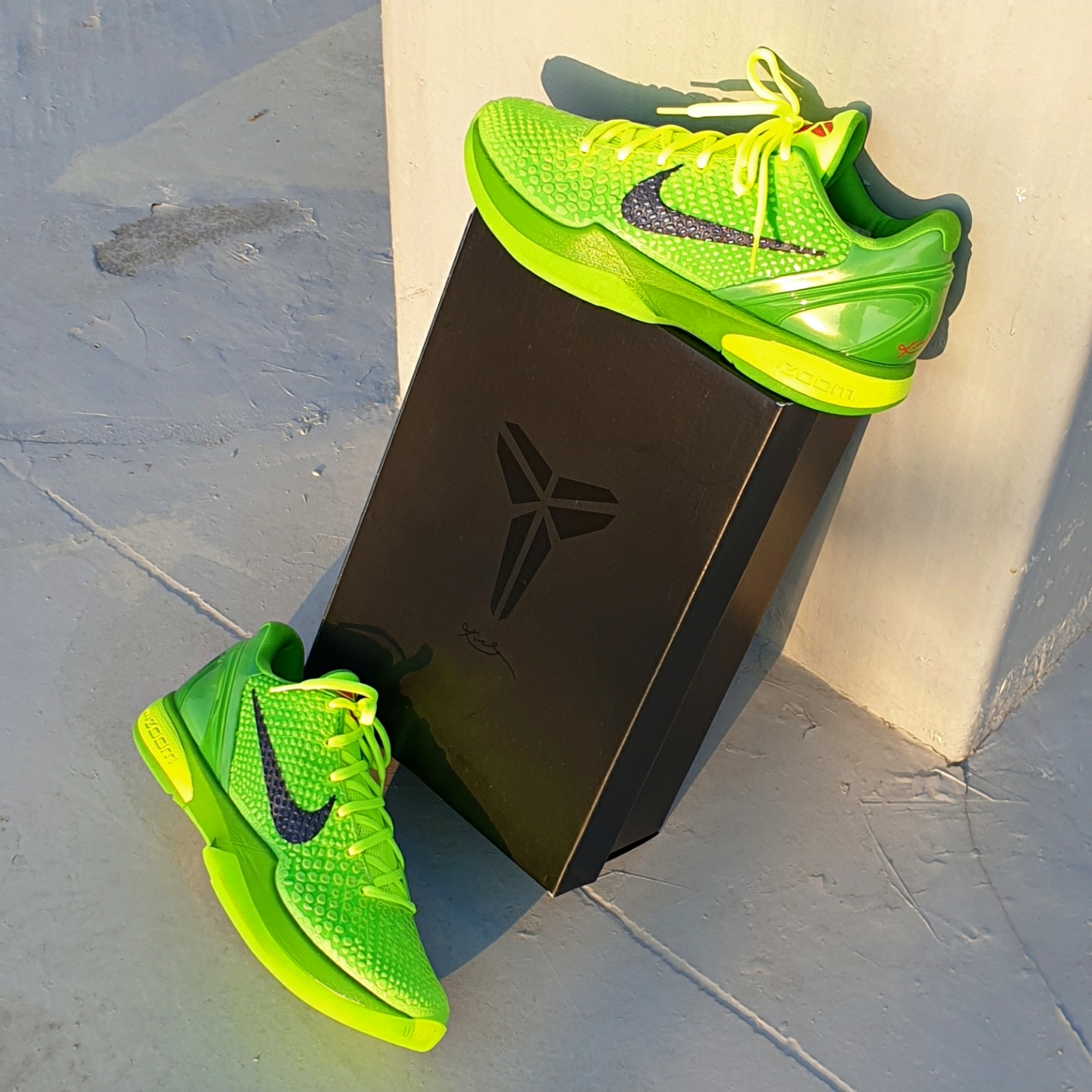 Nike Kobe 6 Protro Green Apple 착용 스타일 - 1