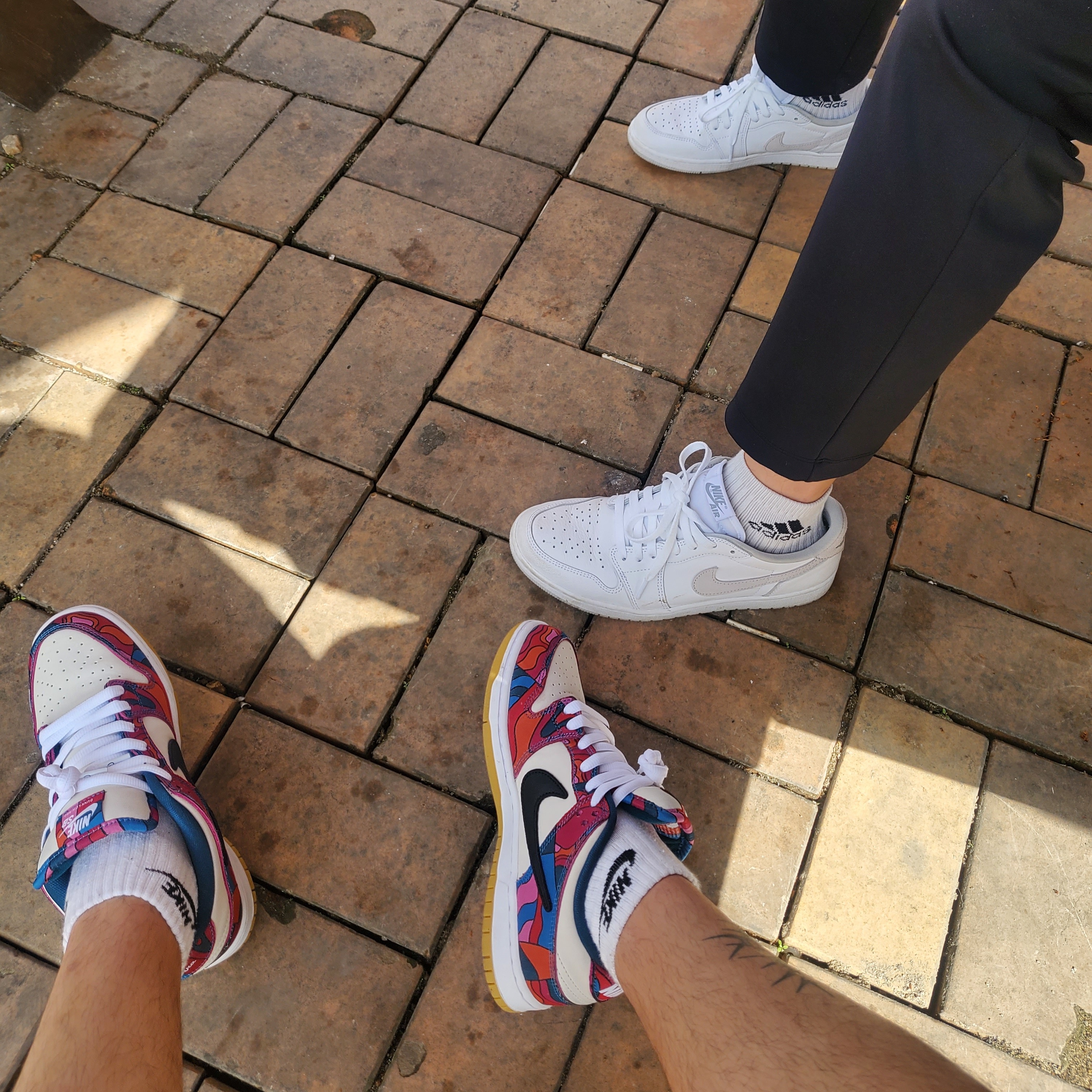 Palace Tri-Crusher Hood White - 20FW, Nike x Parra SB Dunk Low Pro Abstract Art 착용 스타일 - 4