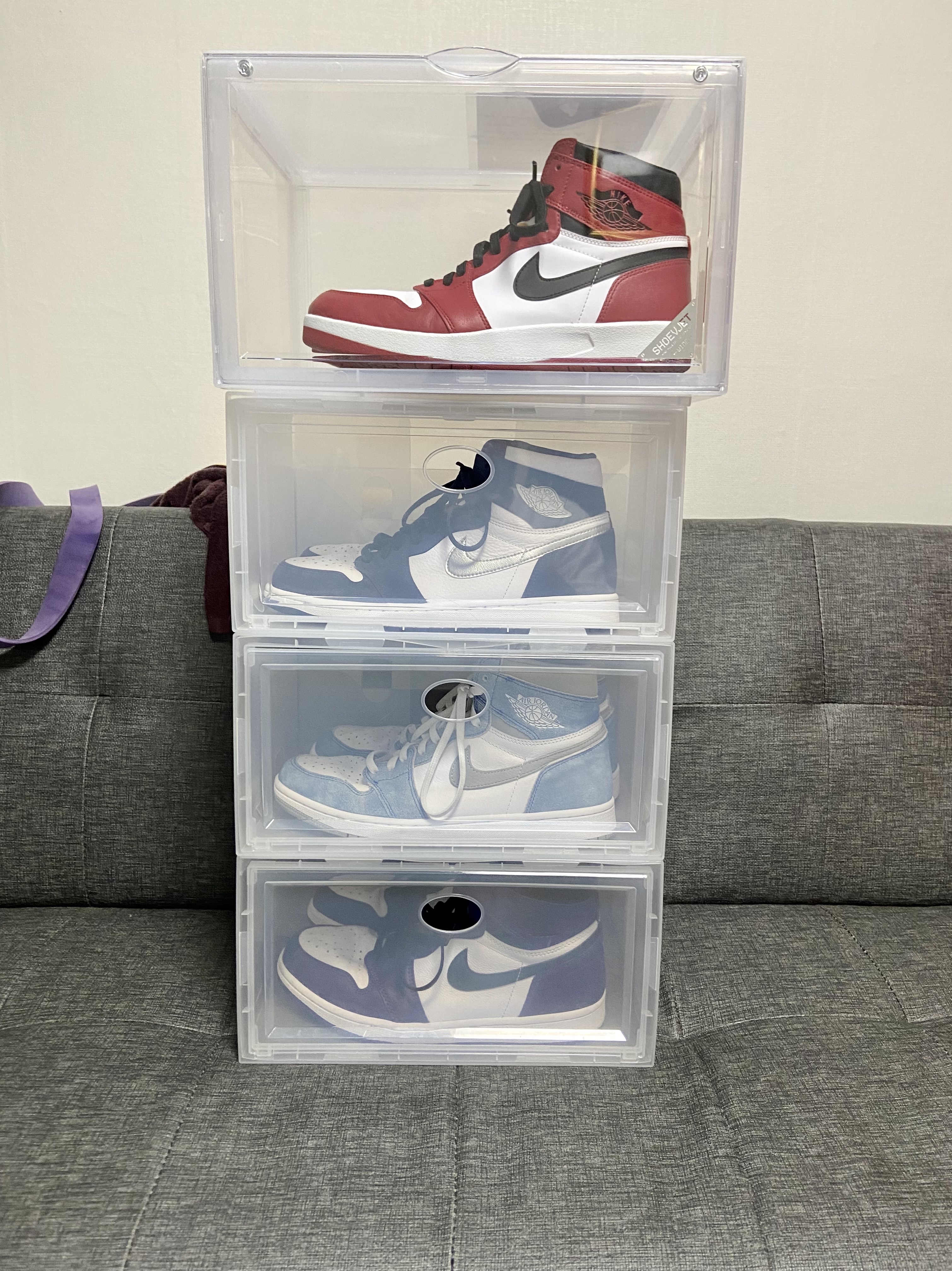 Jordan 1.5 Retro Chicago 2015, Jordan 1 Retro High OG CO.JP Midnight Navy 착용 스타일 - 1