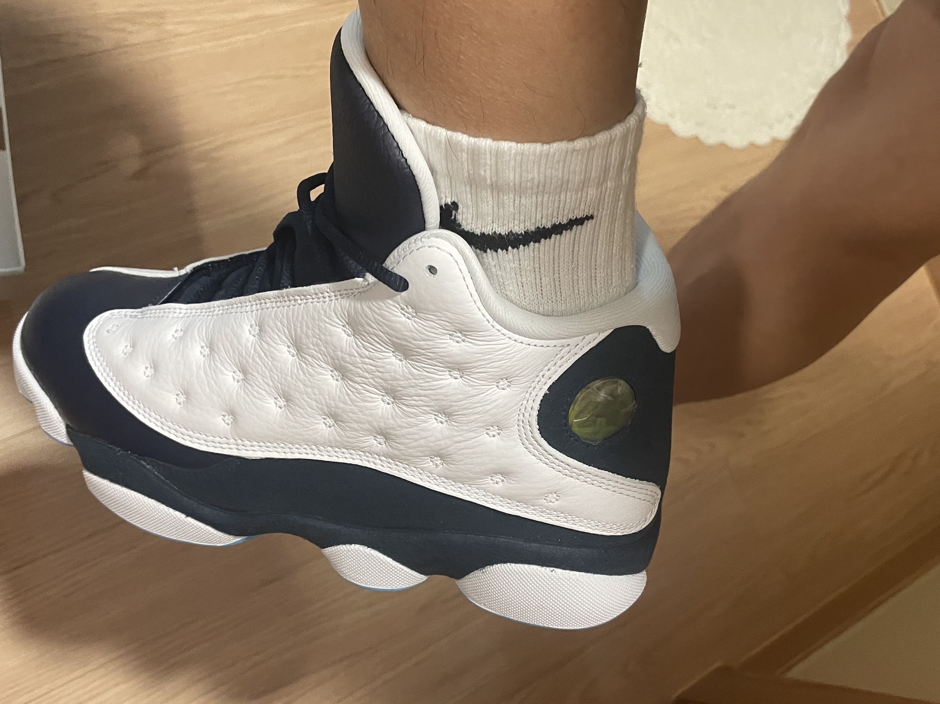 Jordan 13 Retro Obsidian 착용 스타일 - 2