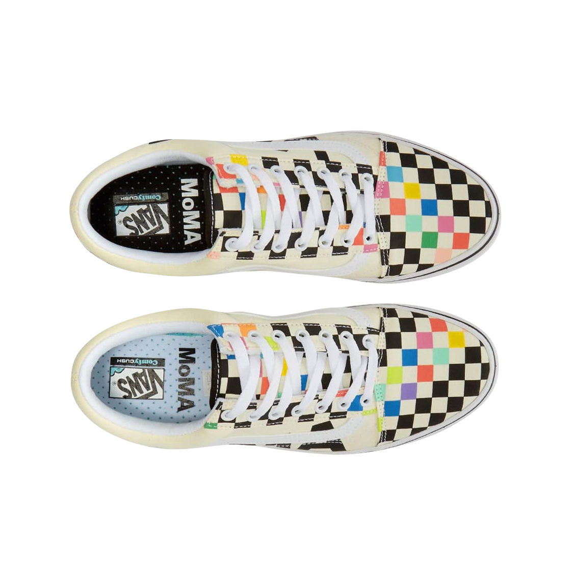 반스 x 모마 컴피쿠시 올드스쿨 멀티컬러(Vans x MoMA ComfyCush Old Skool Multicolor) - 3