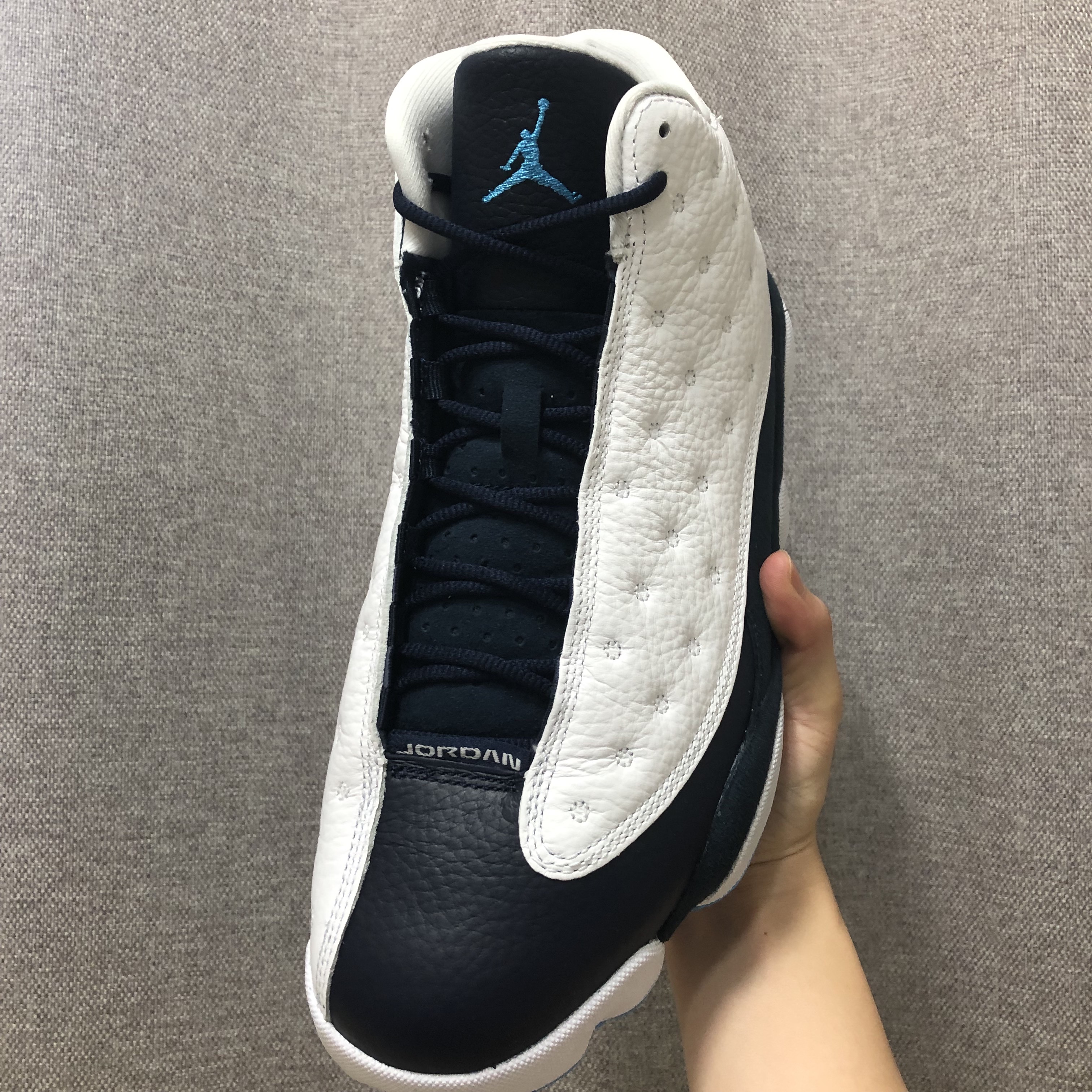 Jordan 13 Retro Obsidian 착용 스타일 - 1