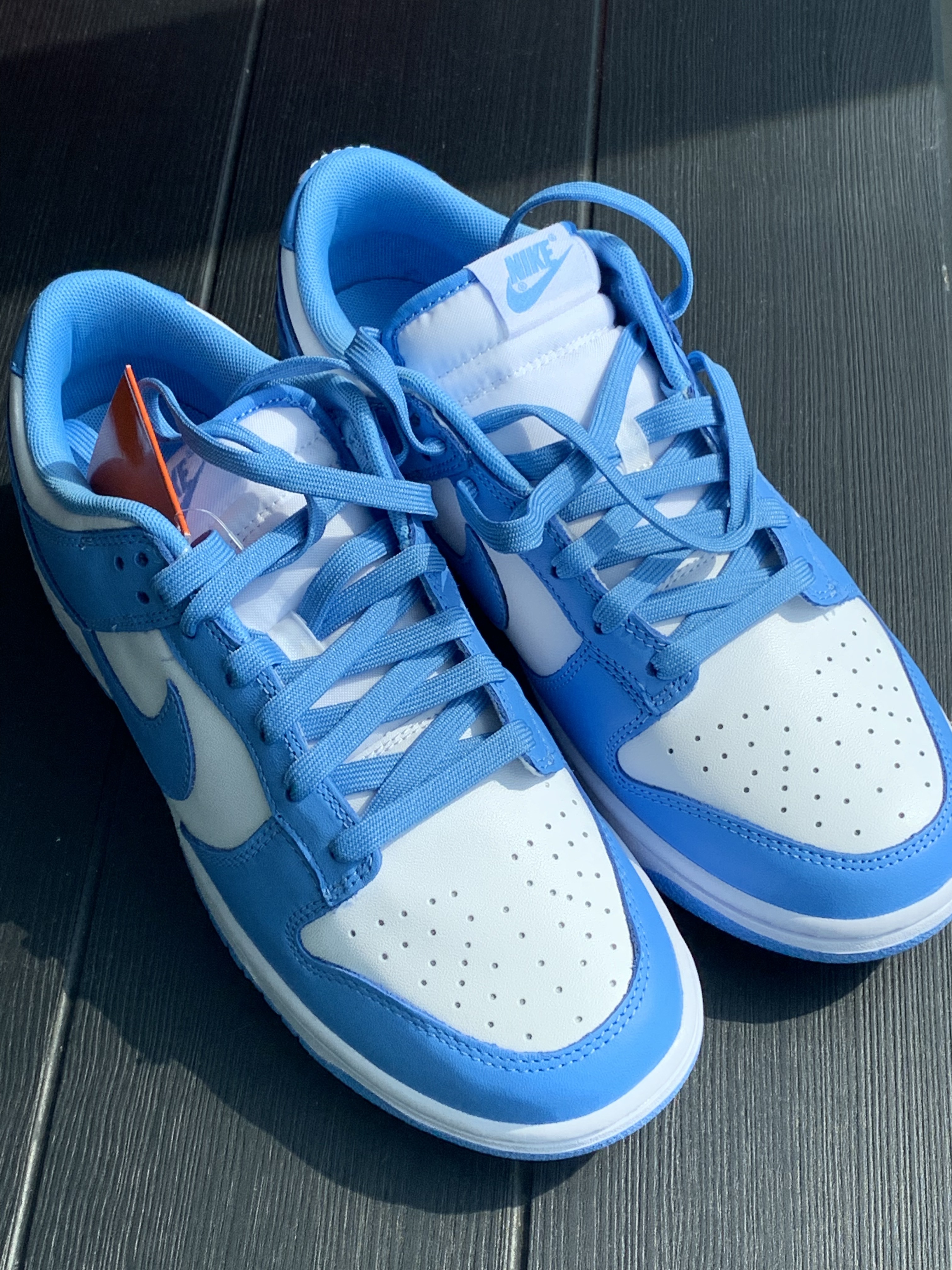 Nike Dunk Low Retro University Blue 착용 스타일