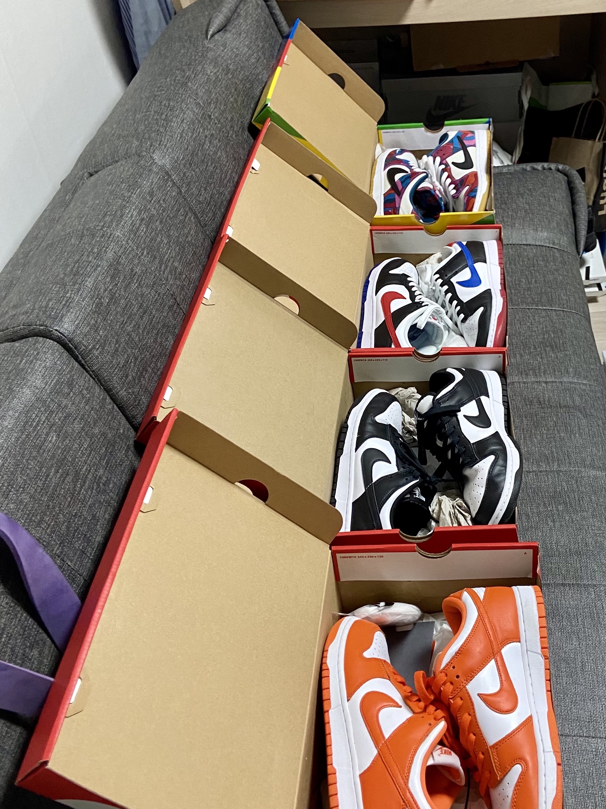 Jordan 1.5 Retro Chicago 2015, Jordan 1 Retro High OG CO.JP Midnight Navy 착용 스타일 - 2