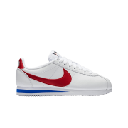 (W) Nike Classic Cortez Premium White Varsity Red