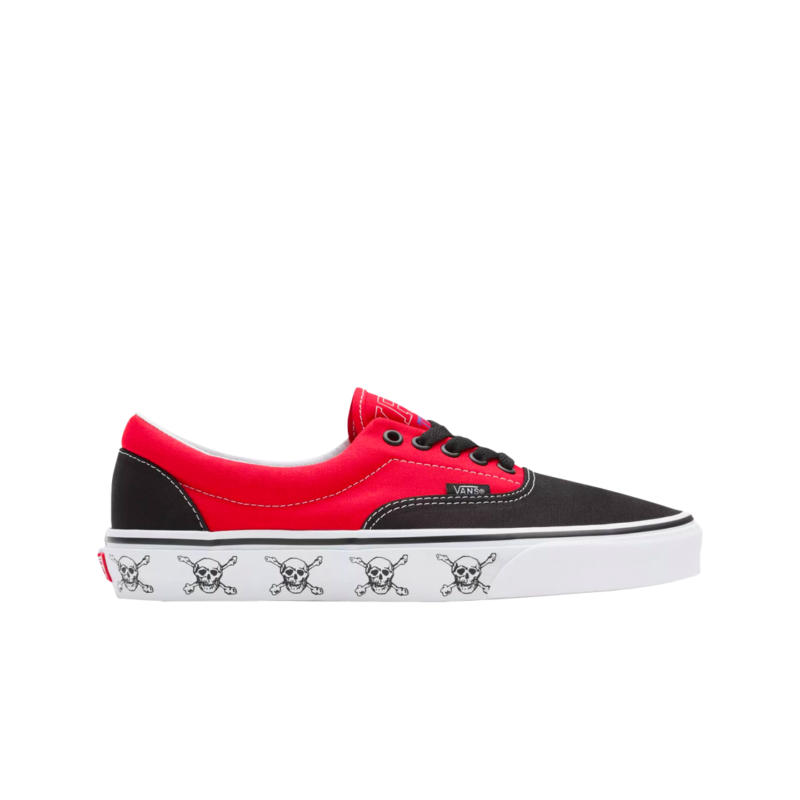VN0A54F14G0 Vans Era New Varsity Black High Risk Red