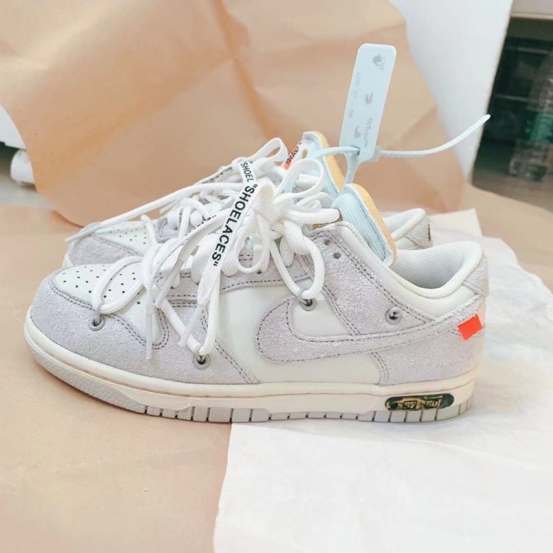 Nike x Off-White Dunk Low The 50 - Lot 37 착용 스타일 - 2