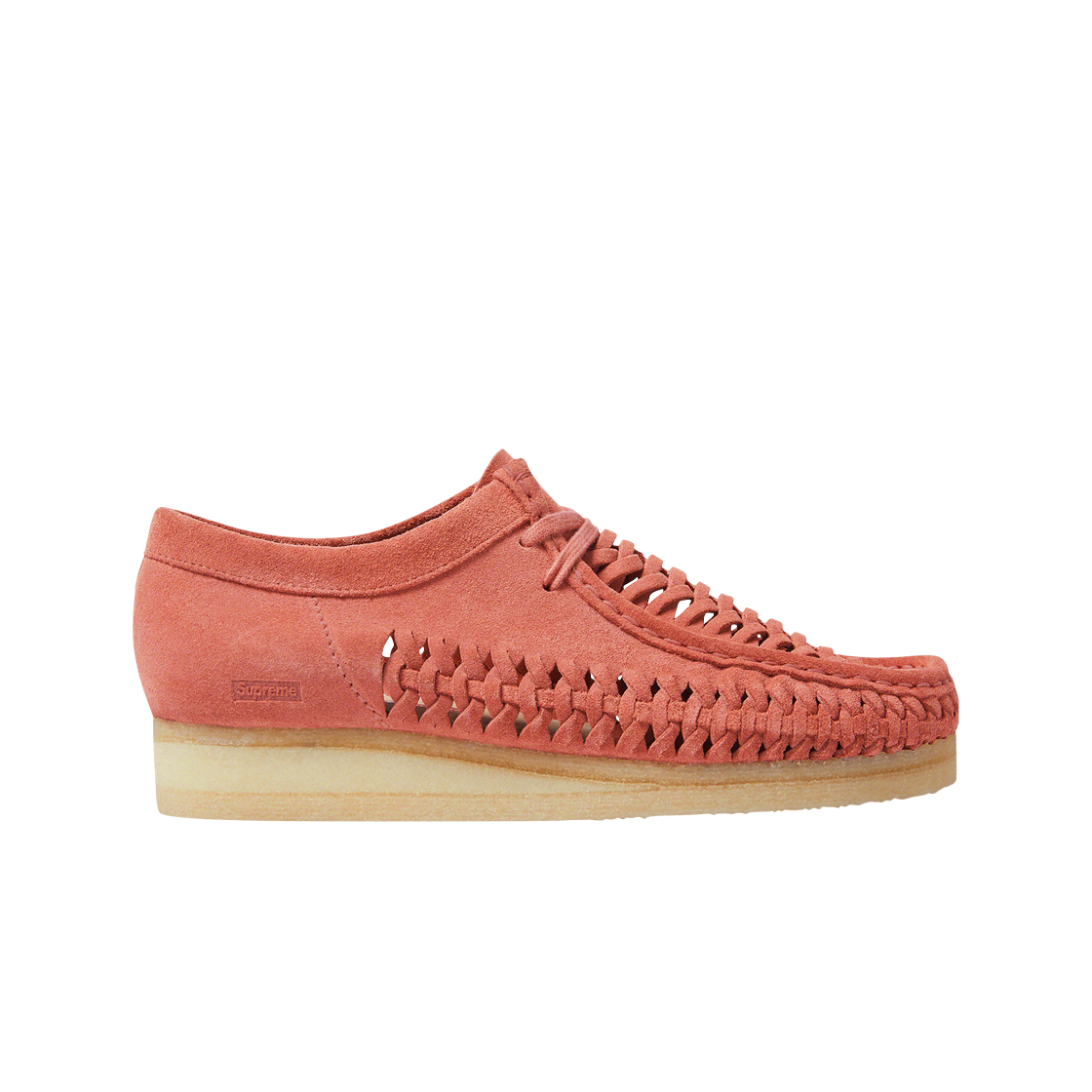 클락스 x 슈프림 우븐 왈라비 핑크(Clarks x Supreme Woven Wallabee Pink) - 1