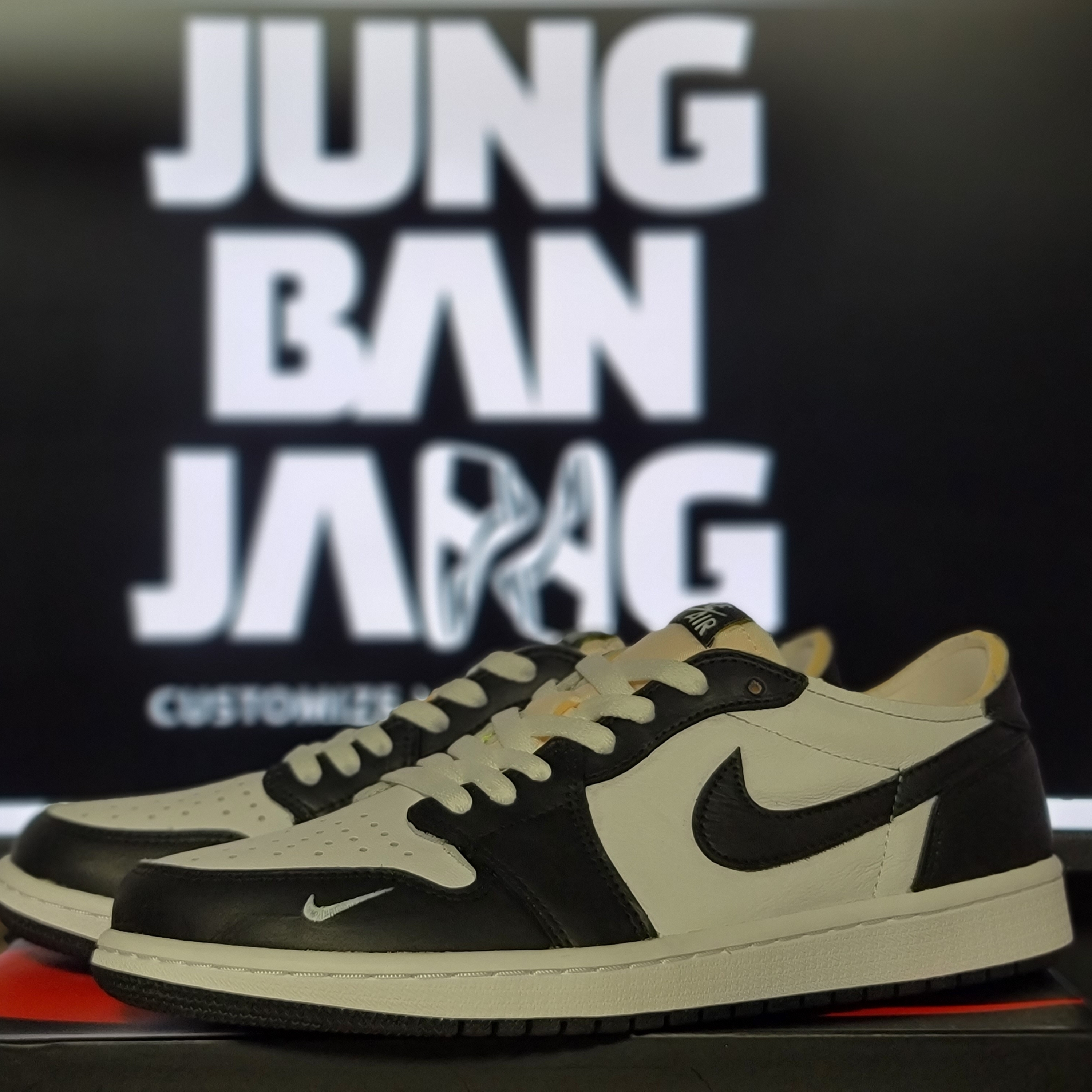Jordan 1 Low OG Ghost Green 착용 스타일 - 1