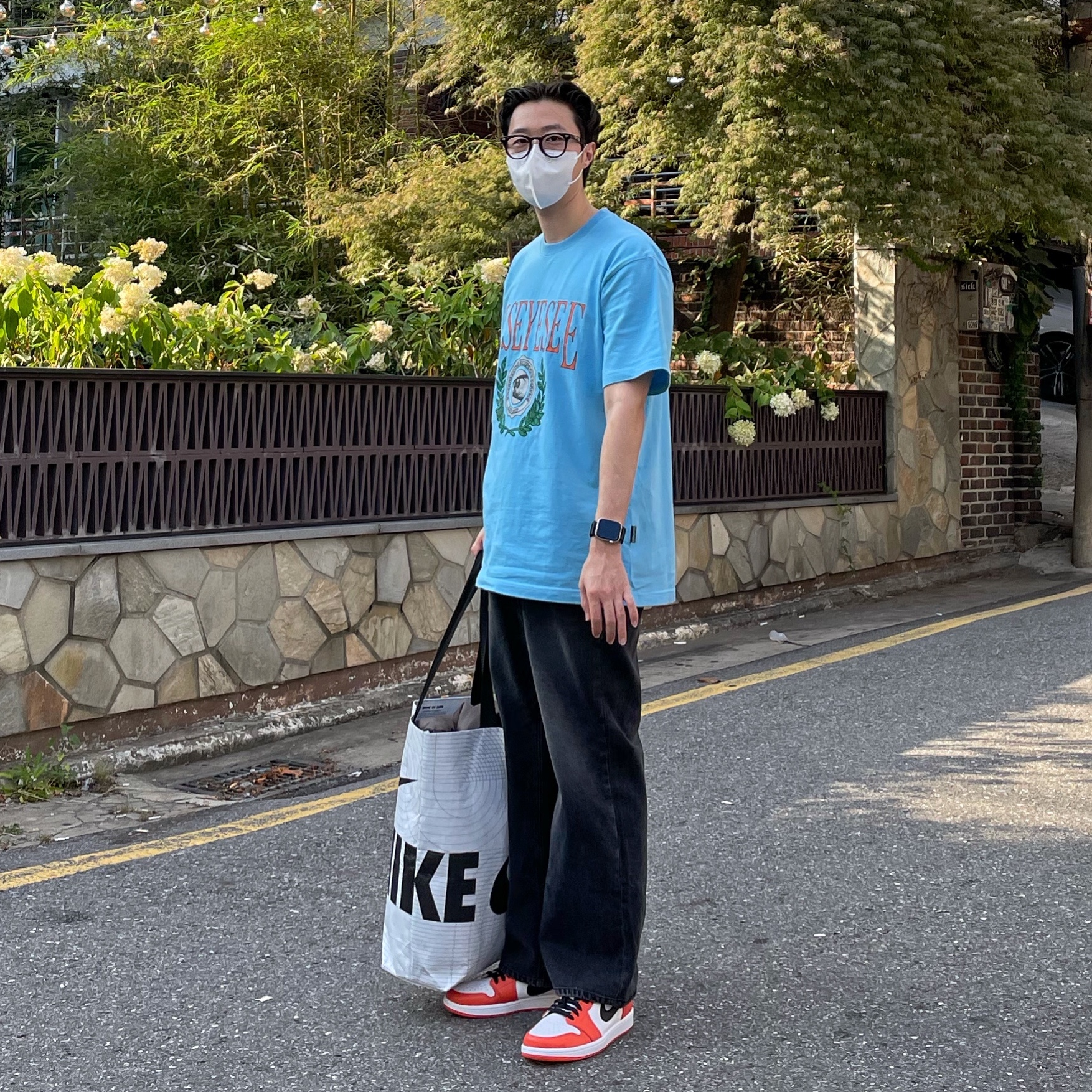 Jordan 1 Low OG Starfish 착용 스타일