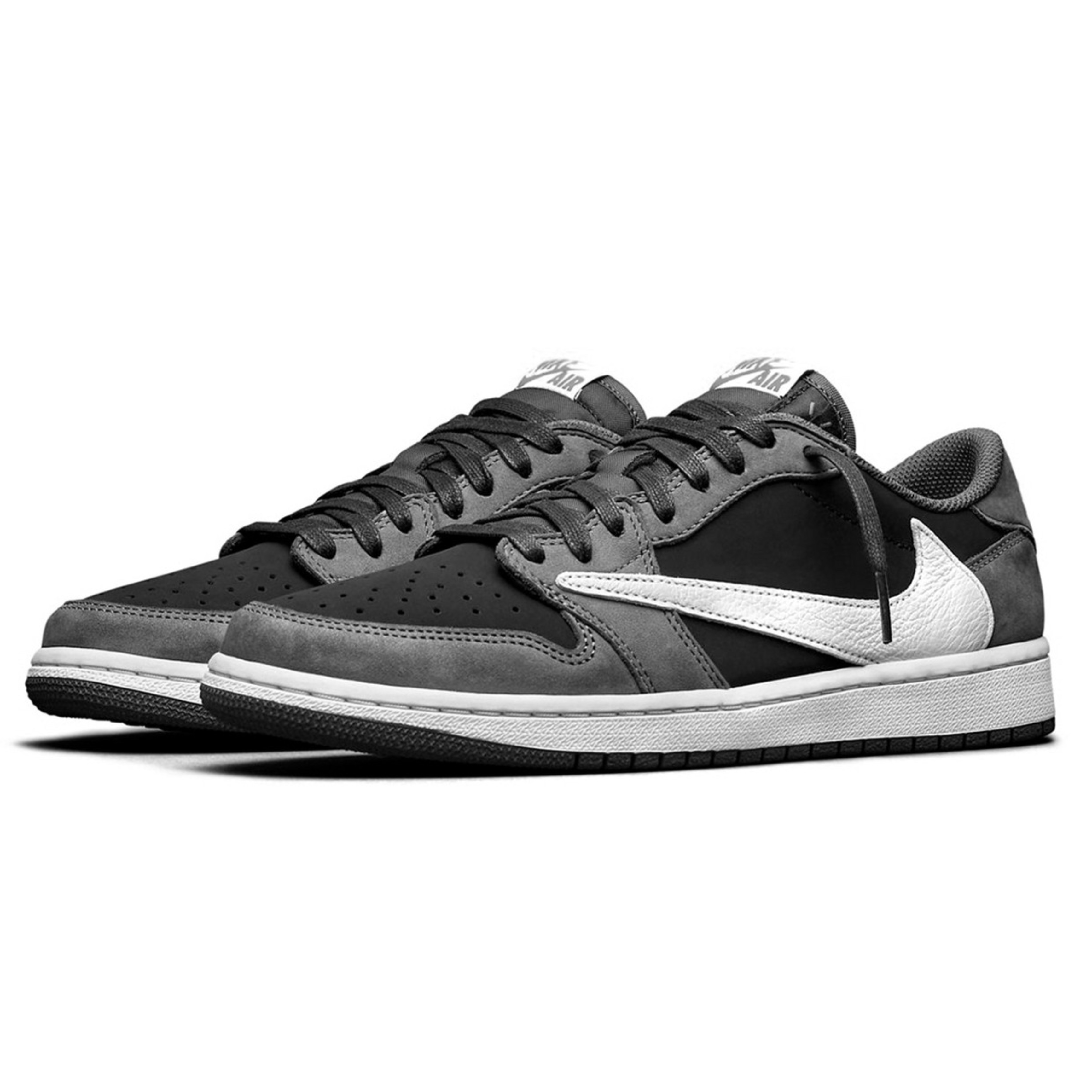 Jordan 1 x Travis Scott x Fragment Retro Low OG SP Military Blue, Jordan 1 x Travis Scott Retro Low OG SP Mocha 착용 스타일 - 3