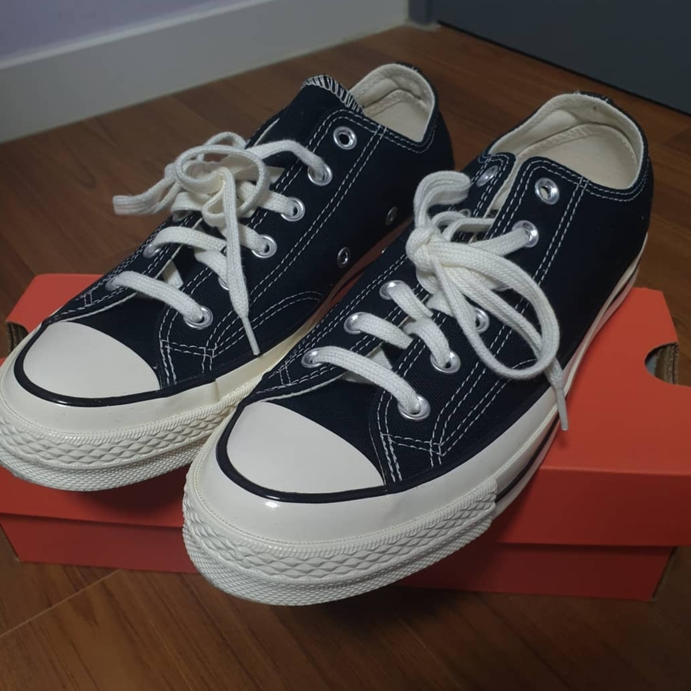 Converse Chuck 70 Ox Black - Standard 착용 스타일
