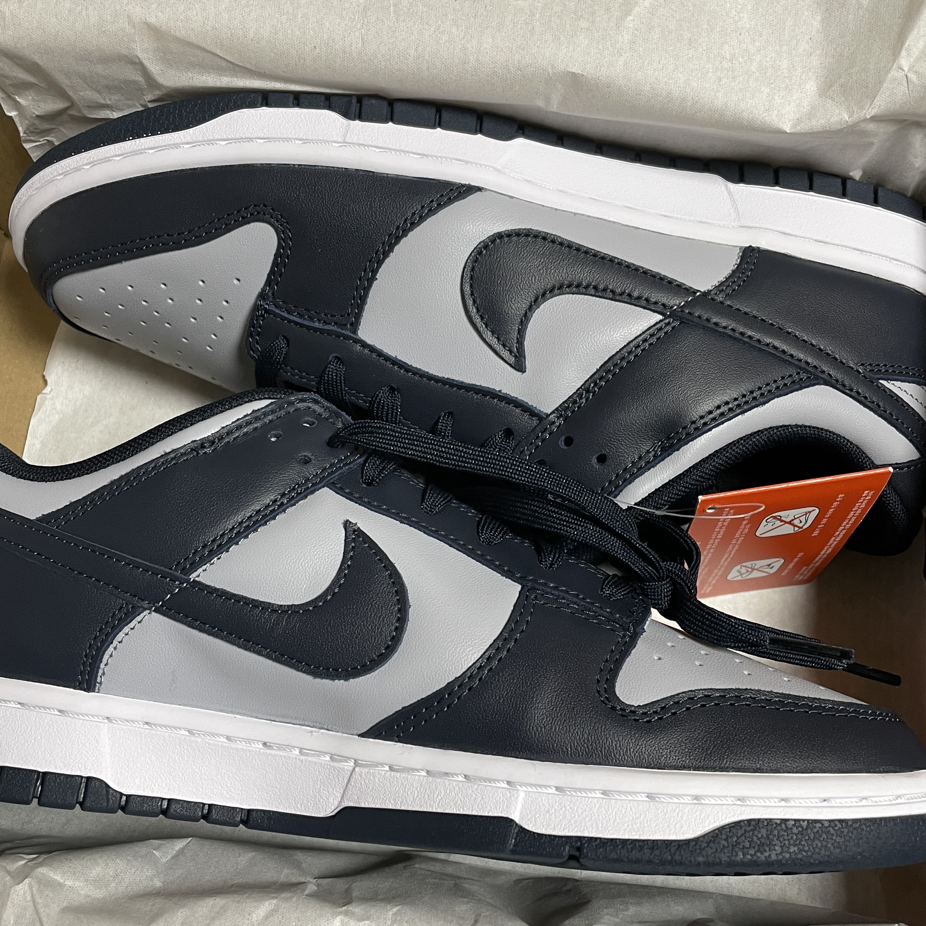 Nike Dunk Low Retro Championship Grey 착용 스타일 - 3