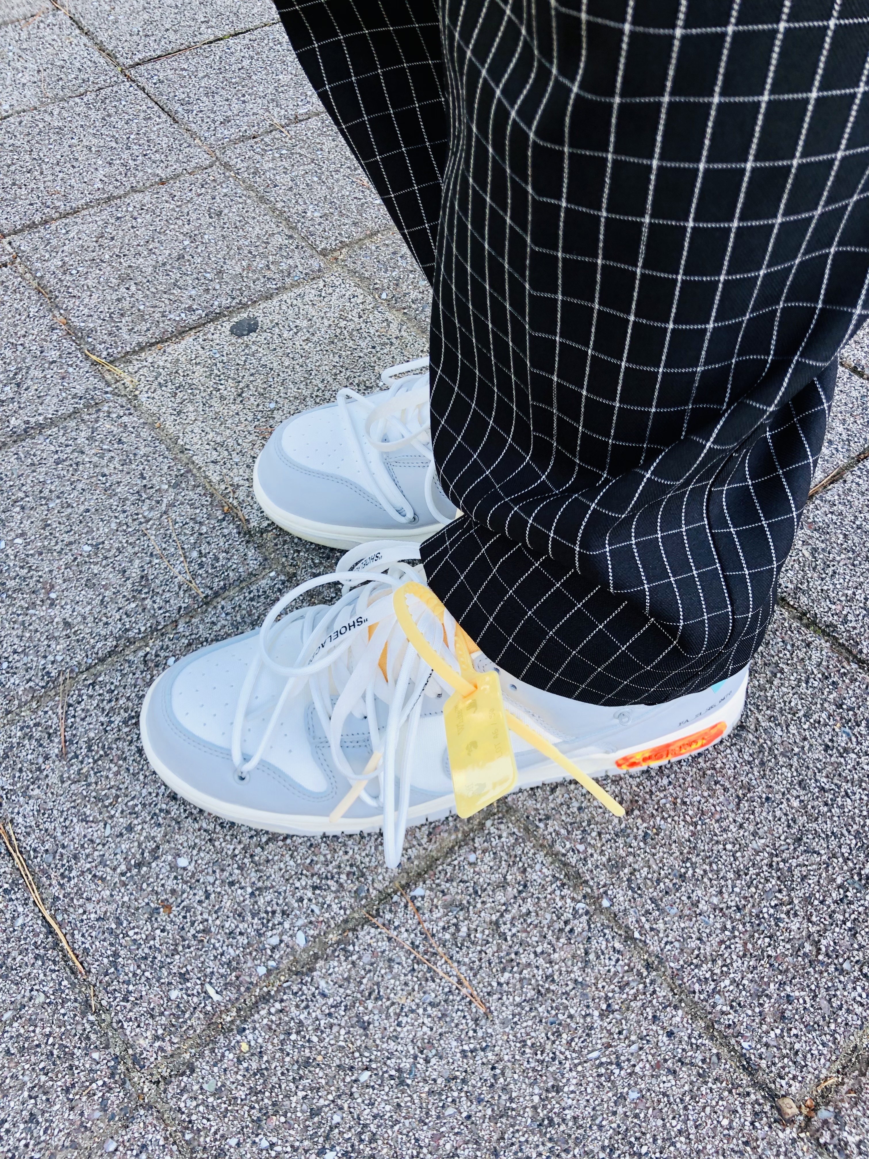 Nike x Off-White Dunk Low The 50 - Lot 46 착용 스타일 - 5