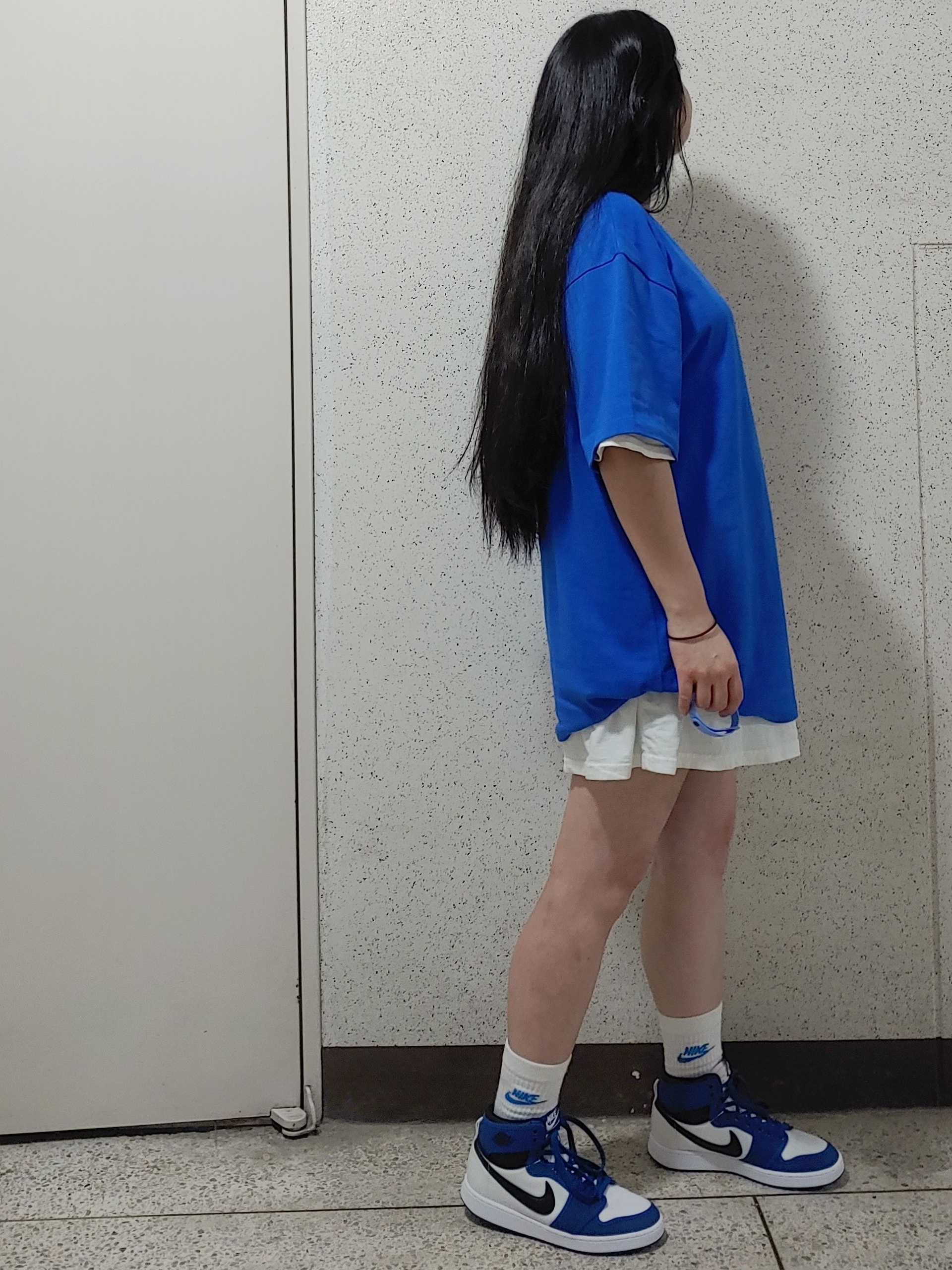 Jordan 1 KO Storm Blue 착용 스타일 - 1