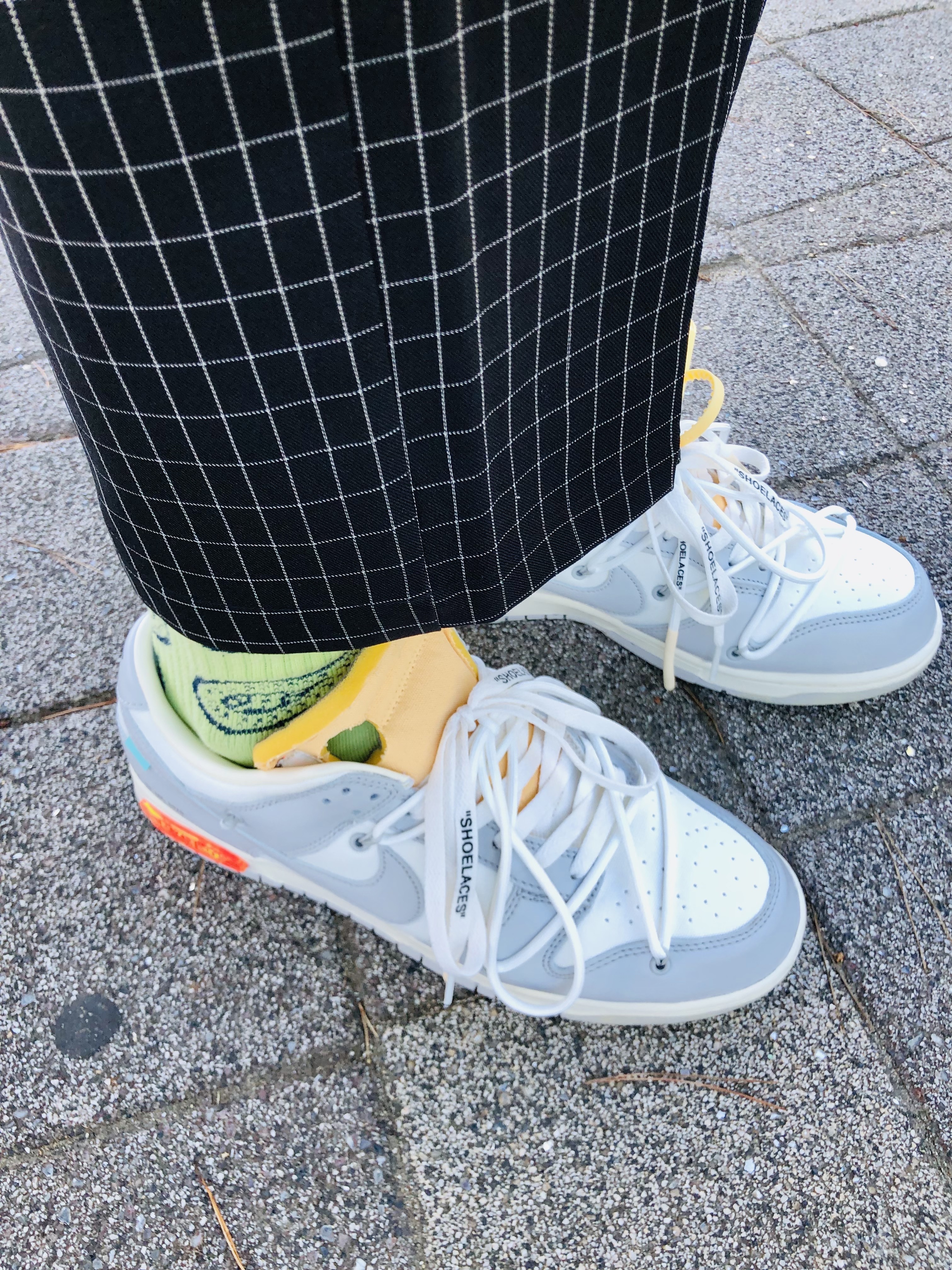 Nike x Off-White Dunk Low The 50 - Lot 46 착용 스타일 - 4