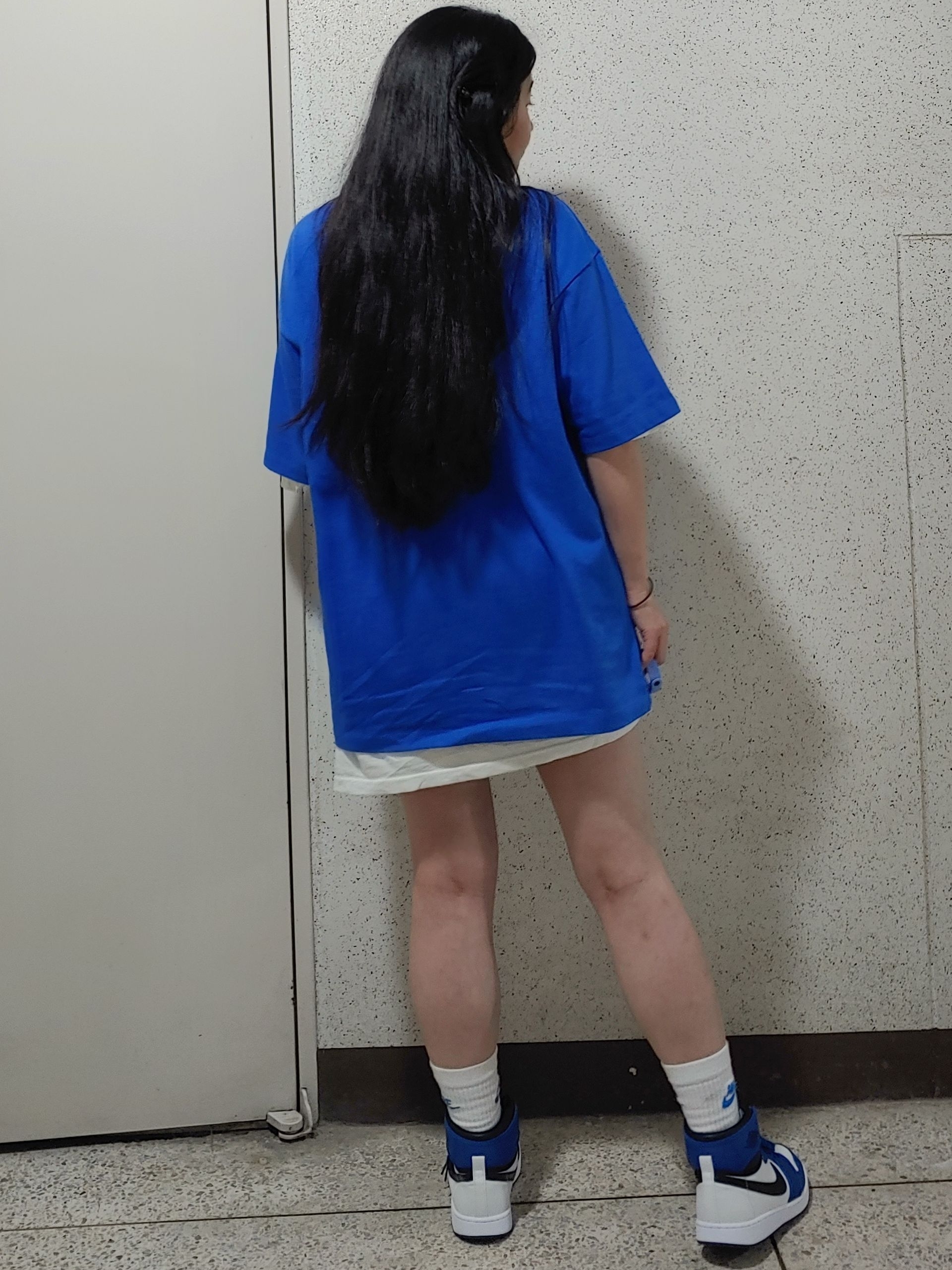 Jordan 1 KO Storm Blue 착용 스타일 - 3