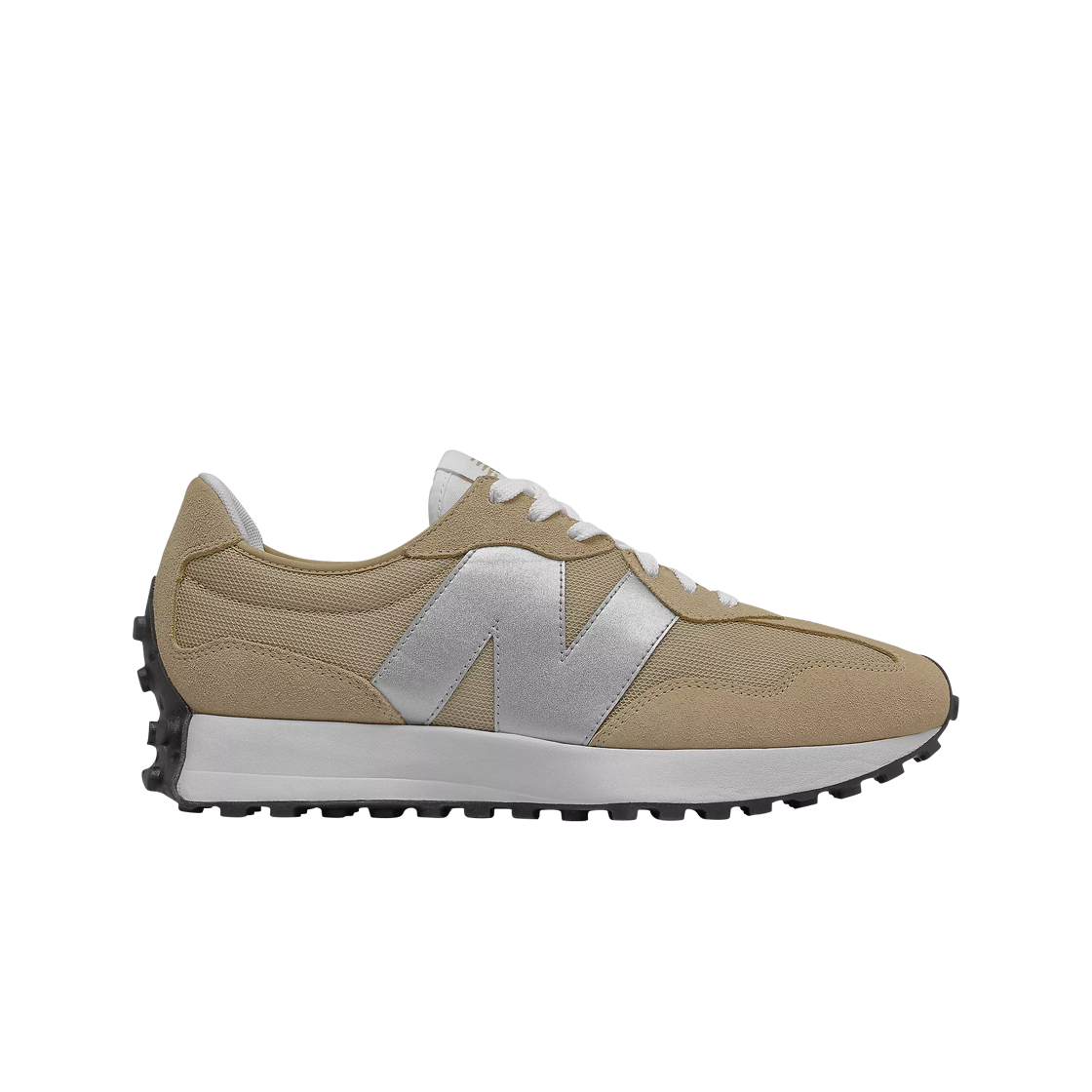 MS327ME1 New Balance 327 Incense Metallic Silver - 대표 이미지 #1