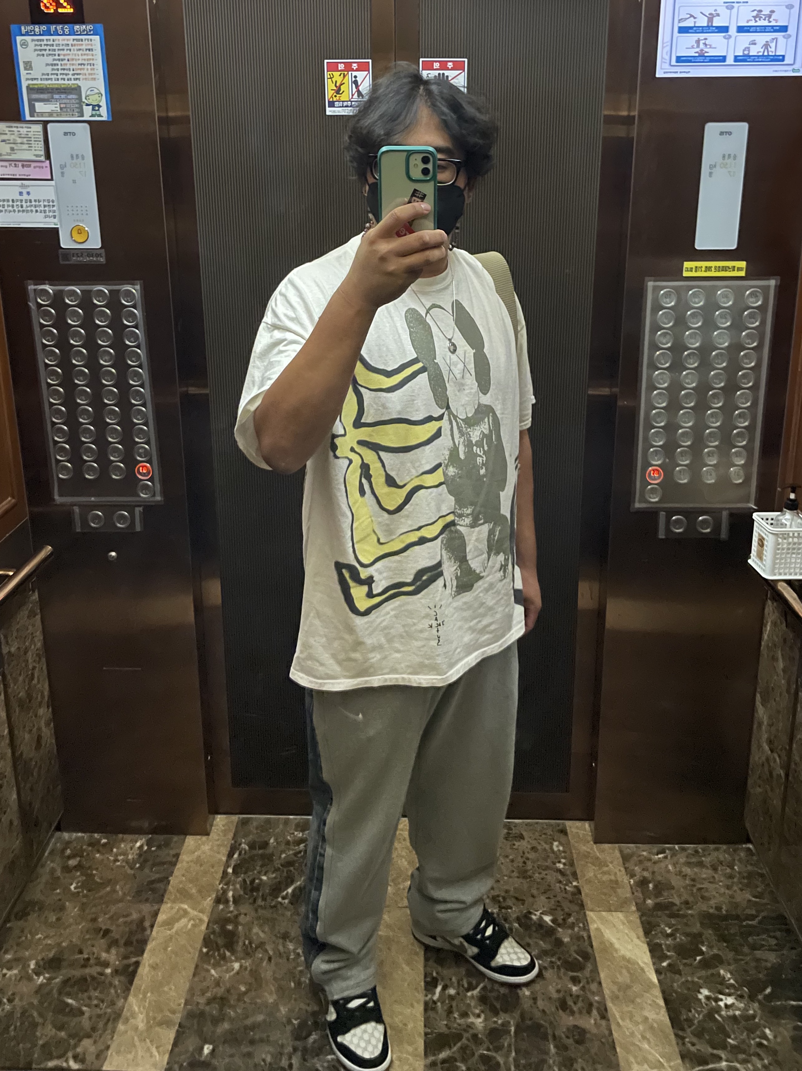 Nike x Black Sheep Dunk High SB Paid in Full 착용 스타일 - 1