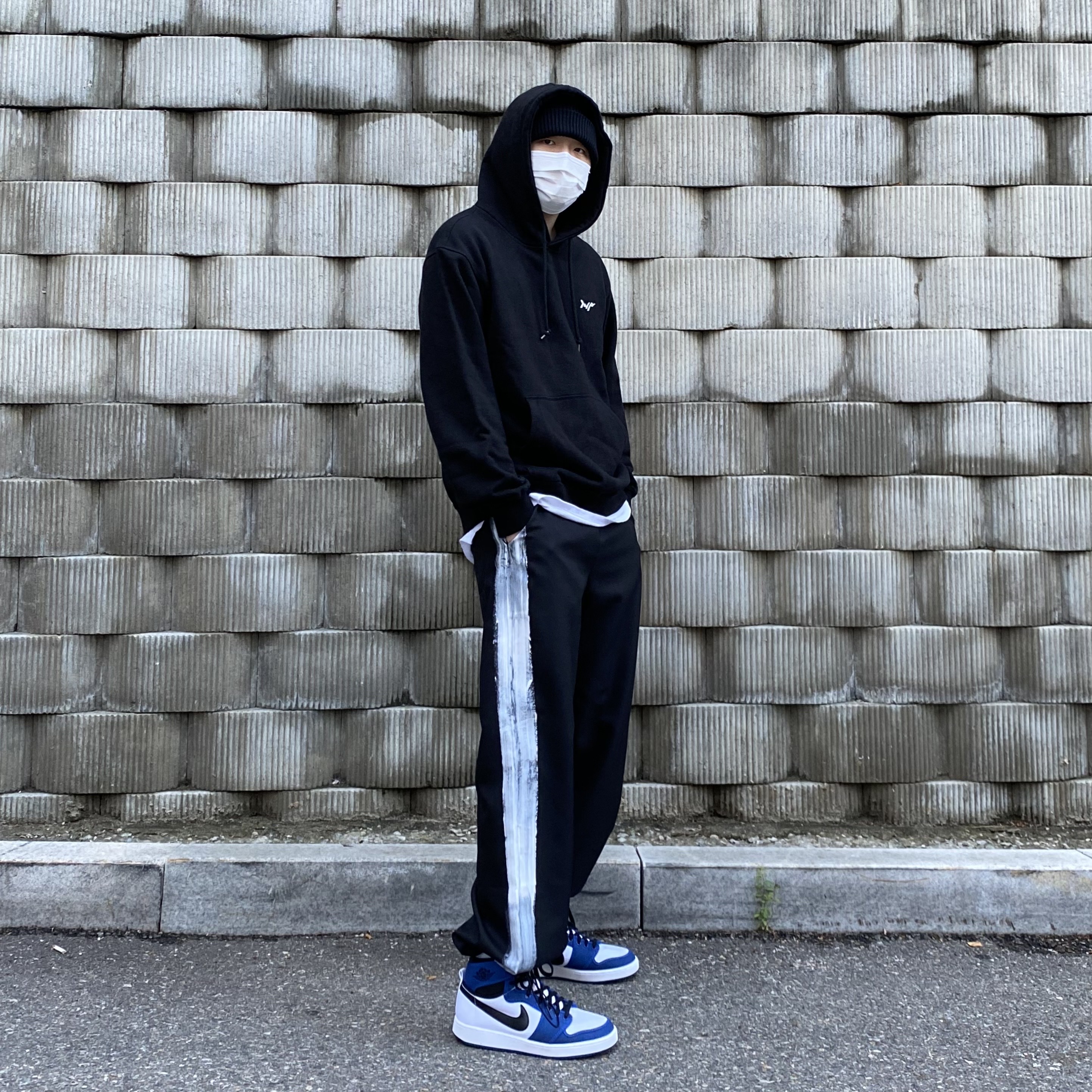 Jordan 1 KO Storm Blue 착용 스타일