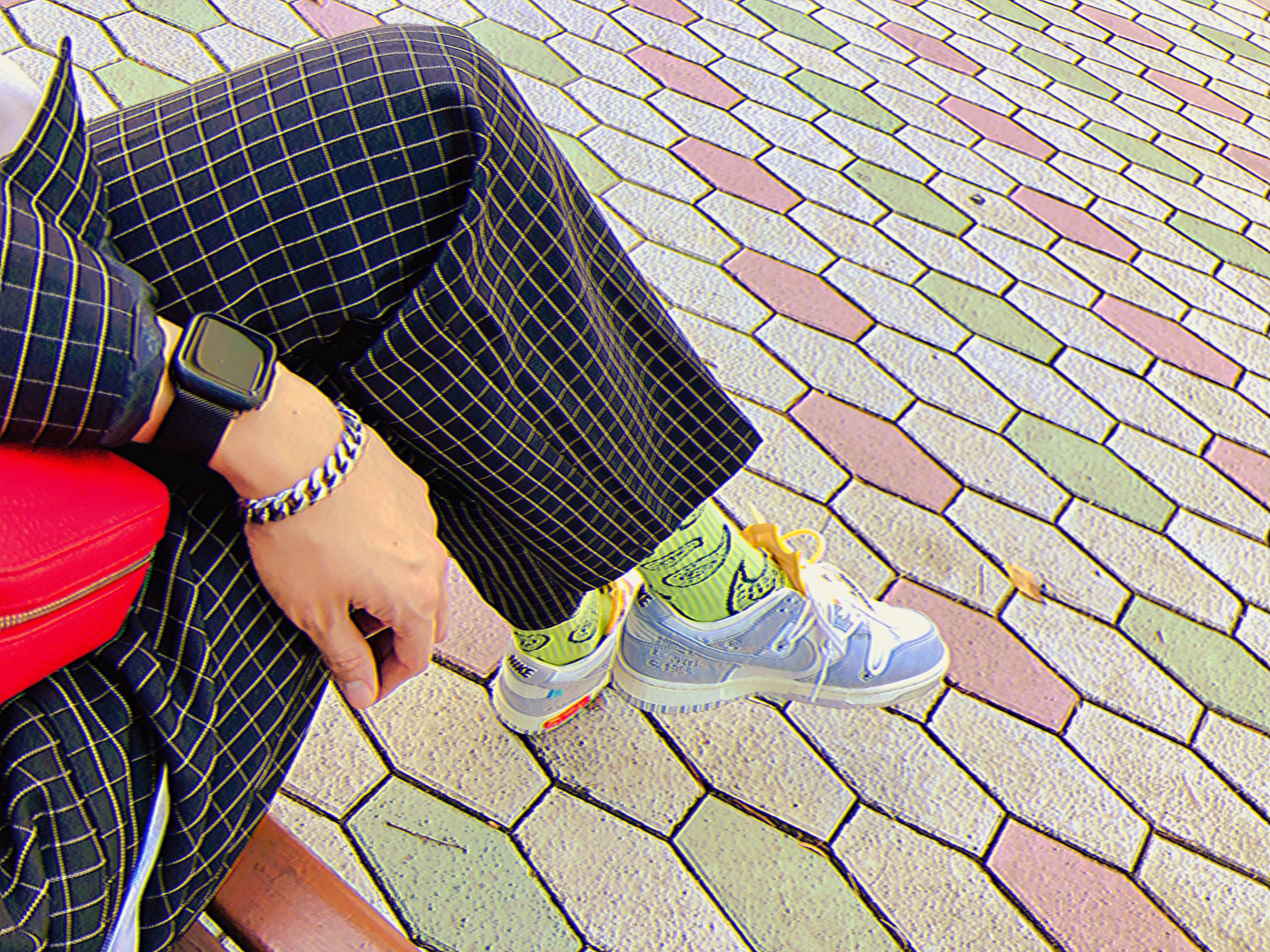 Nike x Off-White Dunk Low The 50 - Lot 46 착용 스타일