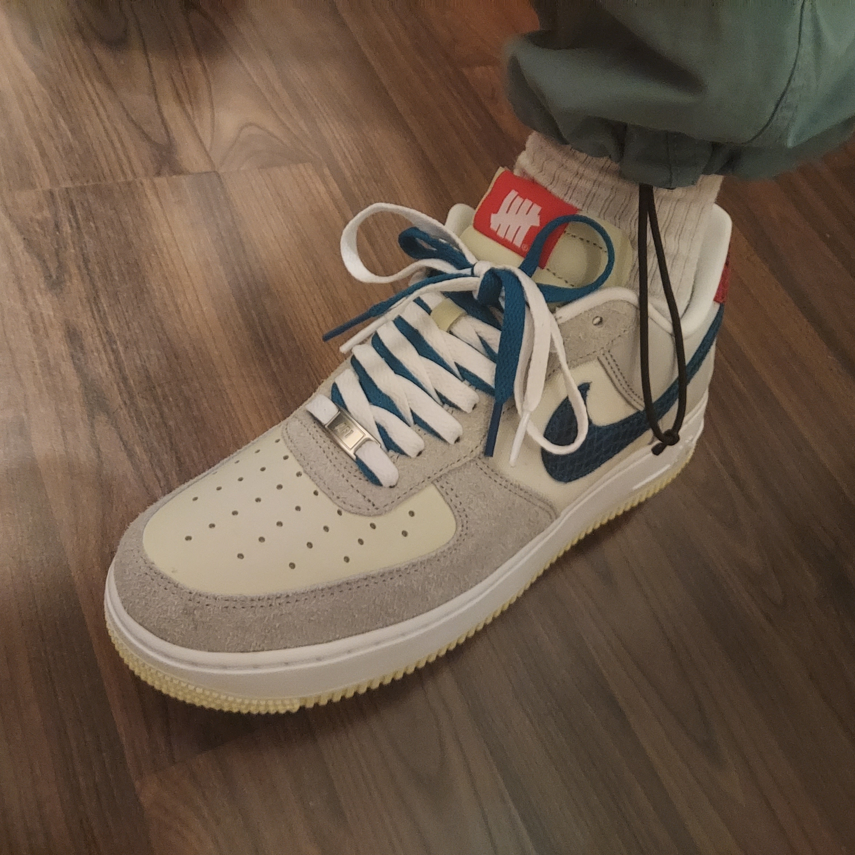 Supreme Classic Logo 6-Panel Navy - 21SS, Nike x Undefeated Air Force 1 Low SP 5 On It 착용 스타일 - 3