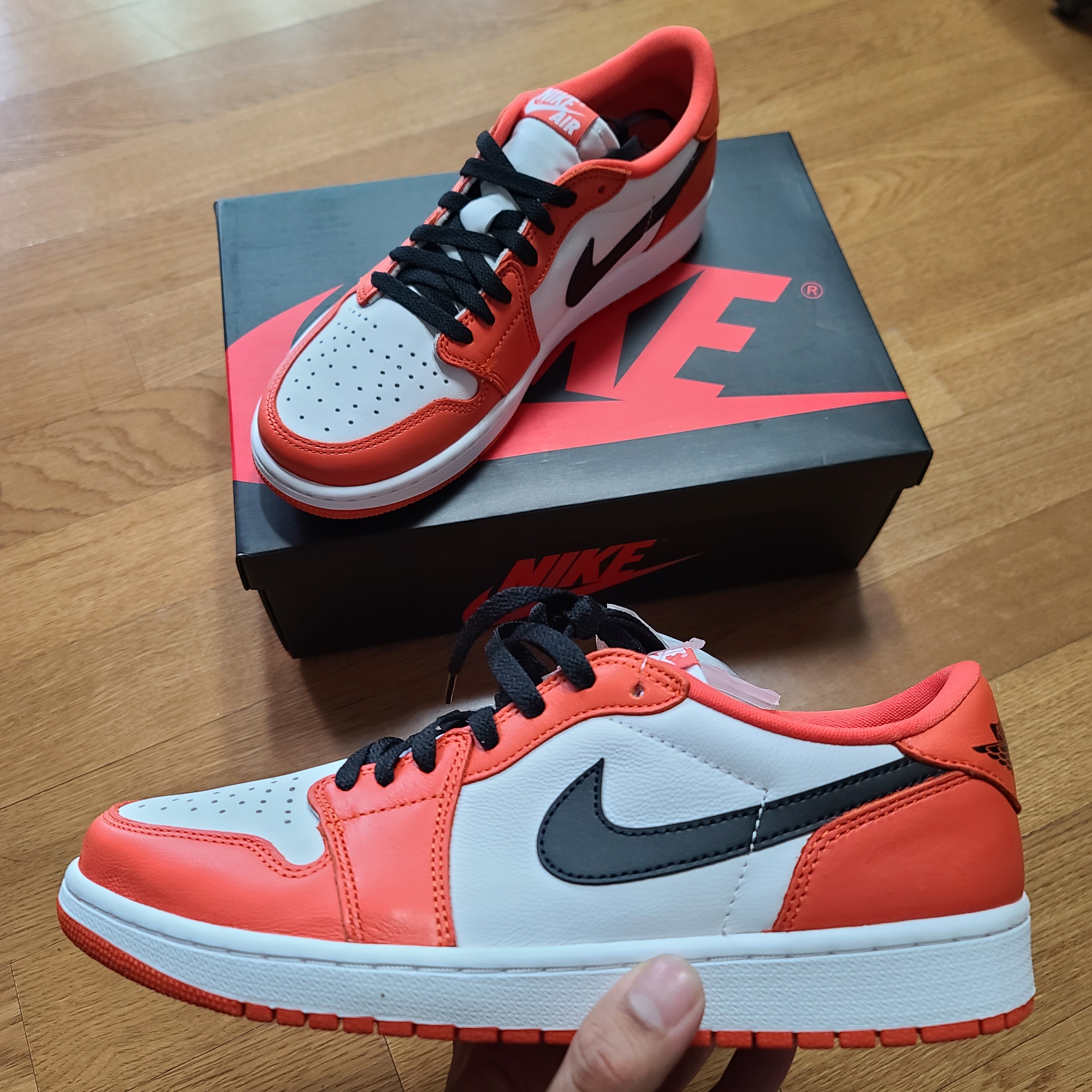Jordan 1 Low OG Starfish 착용 스타일