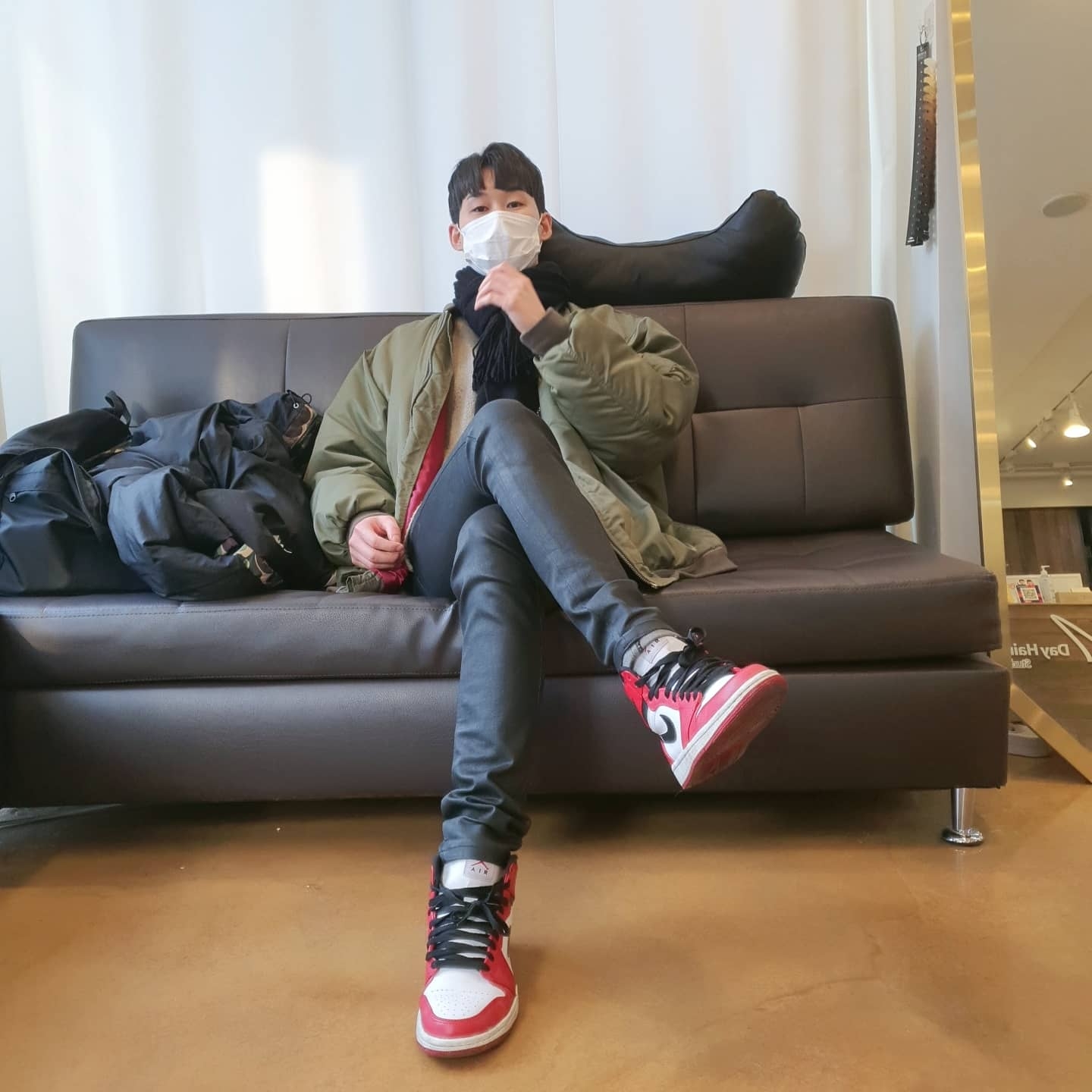 Jordan 1 Retro Chicago 2013 착용 스타일